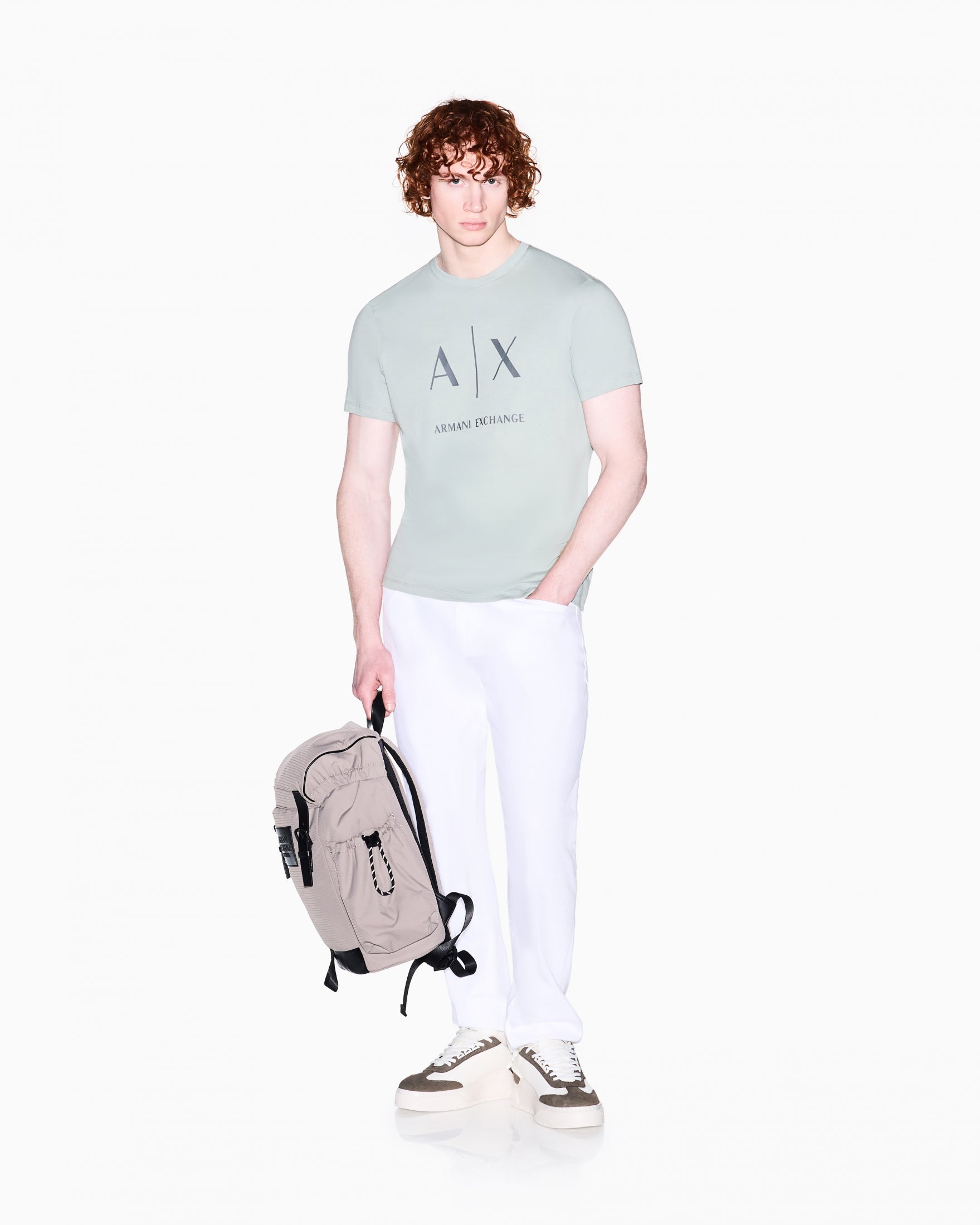 T-SHIRT ARMANI EXCHANGE UOMO |Colore:Hedge green