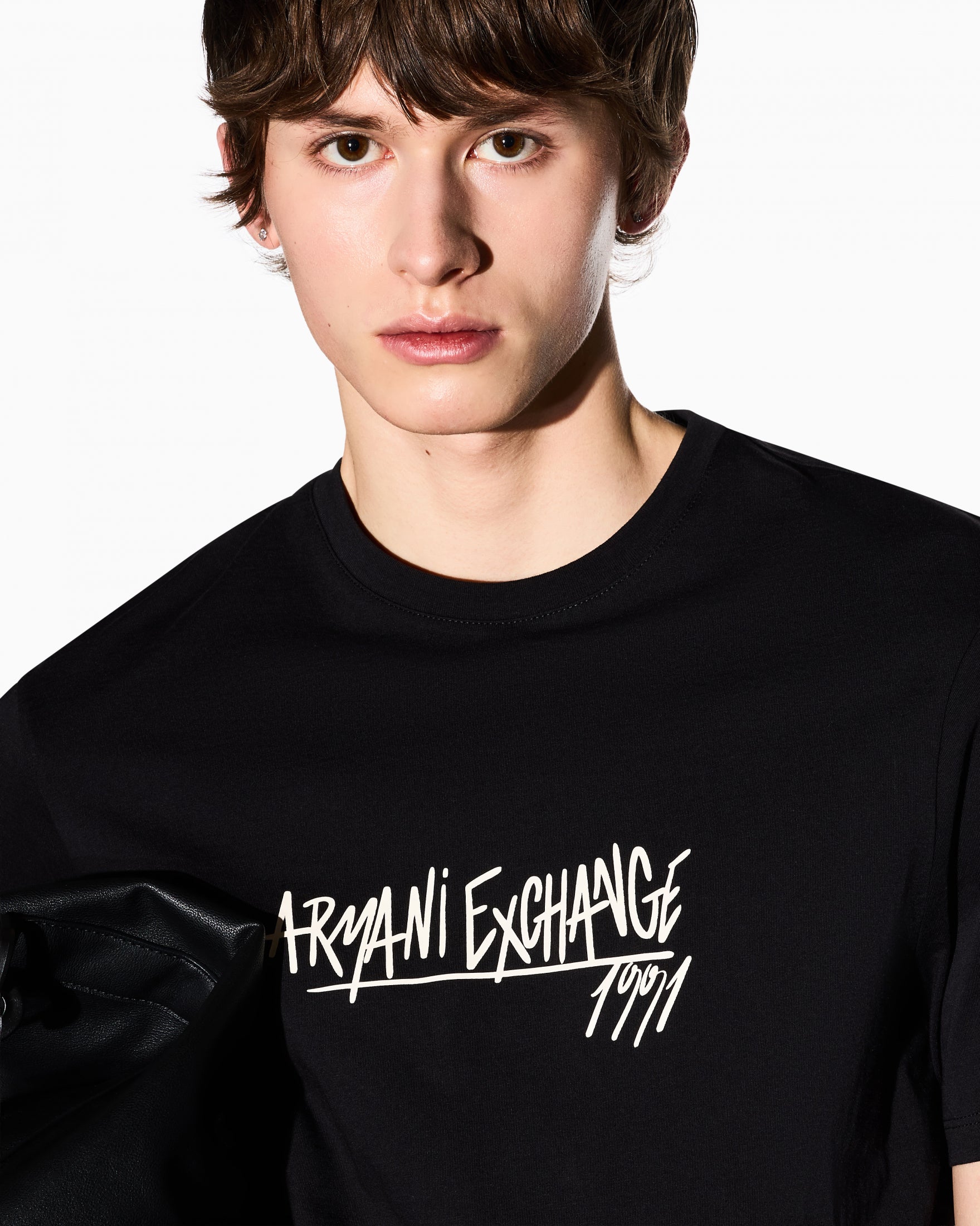 T-SHIRT ARMANI EXCHANGE UOMO |Colore:Black