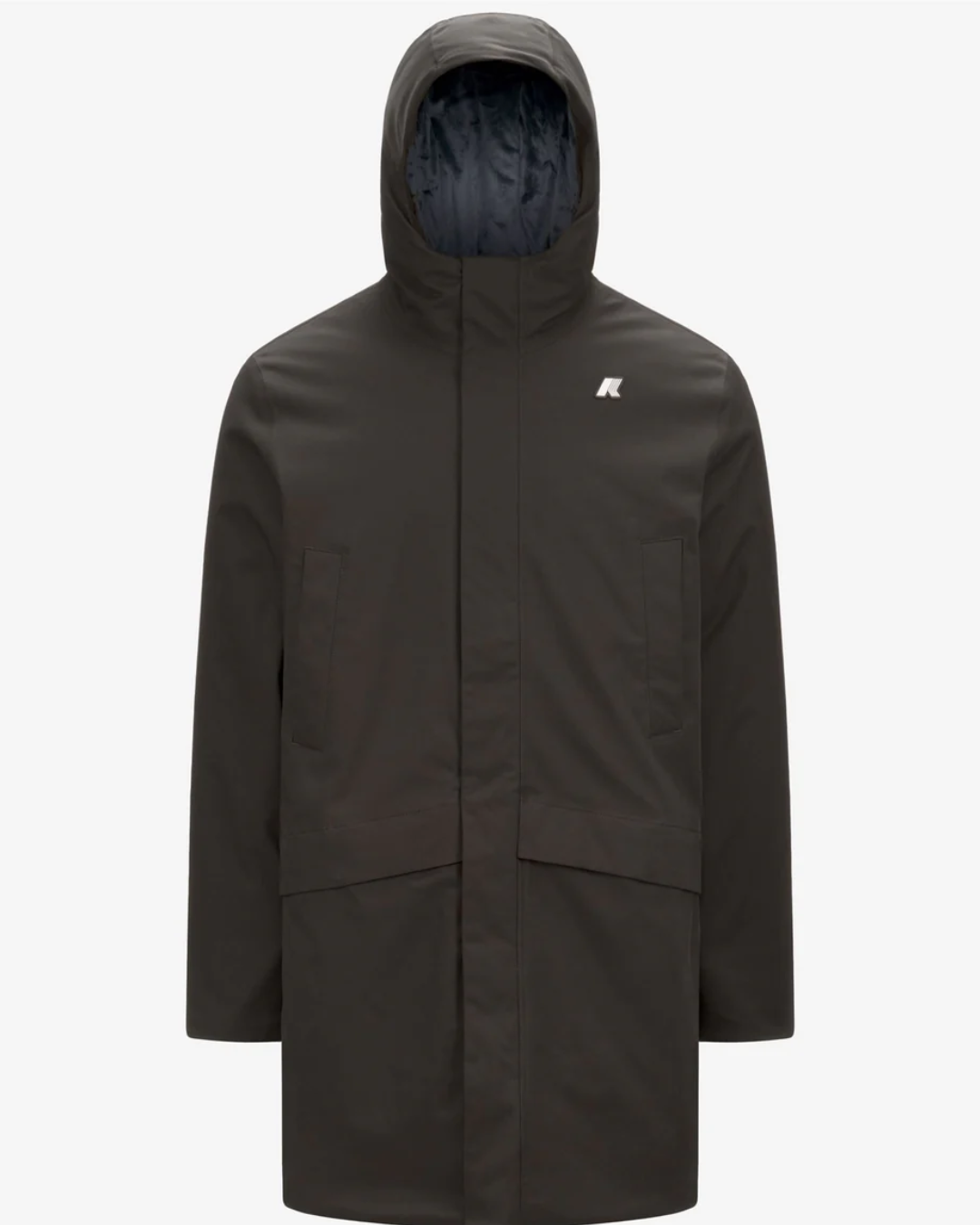 GIACCA IMPERMEABILE - JARNO TWILL MARMOTTA|Colore:Black olive-blue airforce