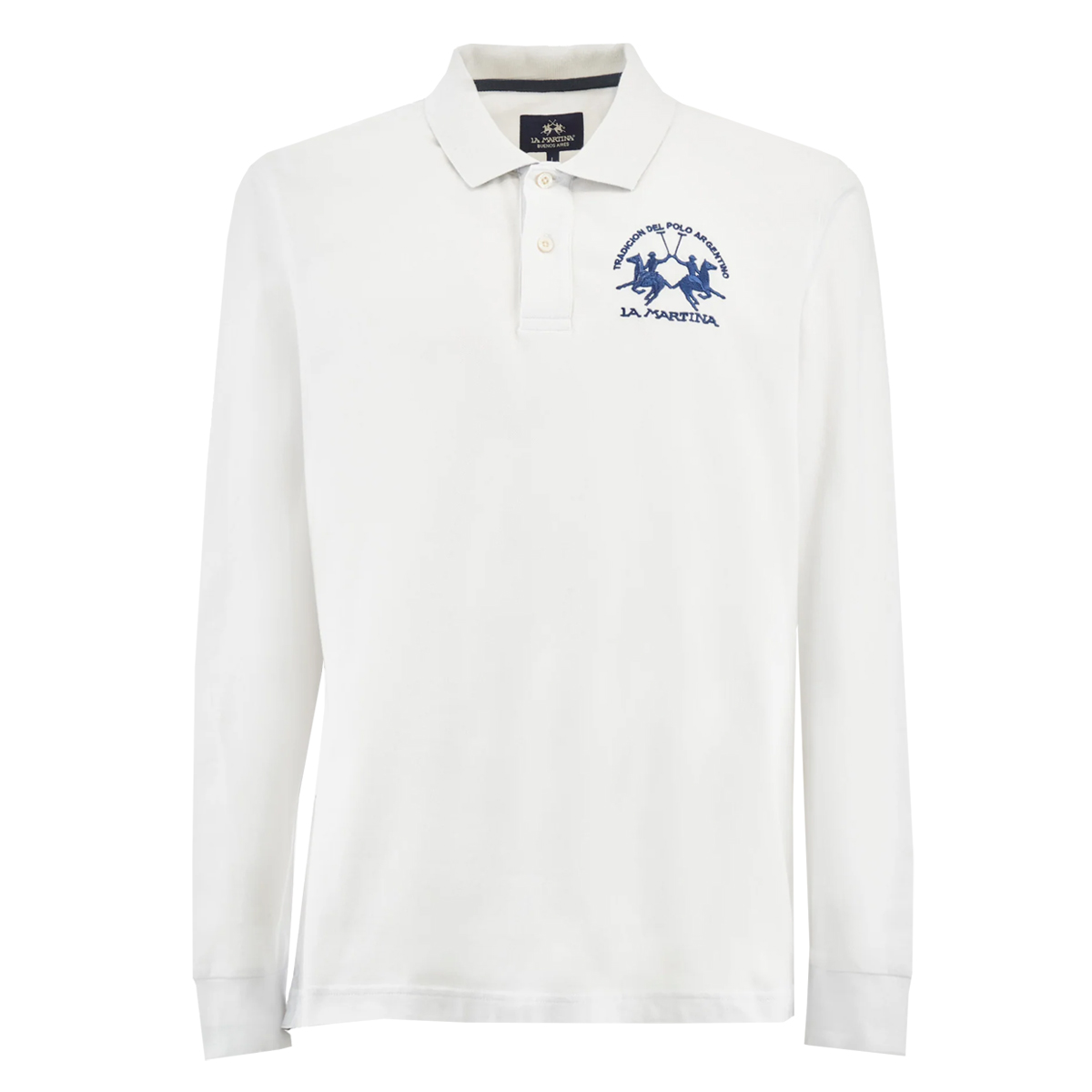 polo la martina |Colore:Bianco