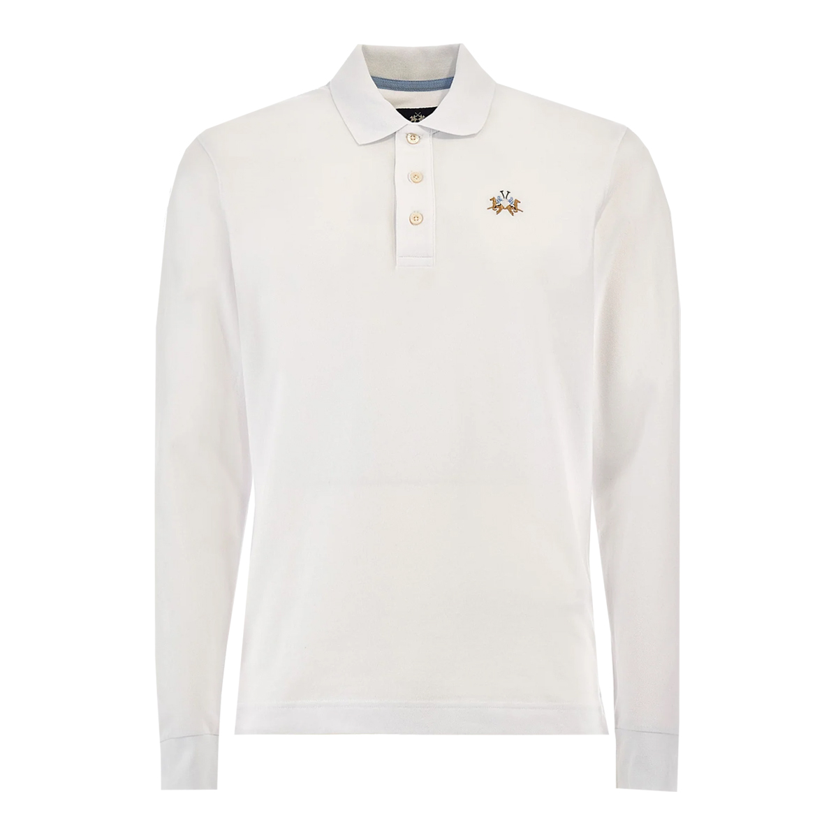 polo uomo la martina |Colore:Bianco