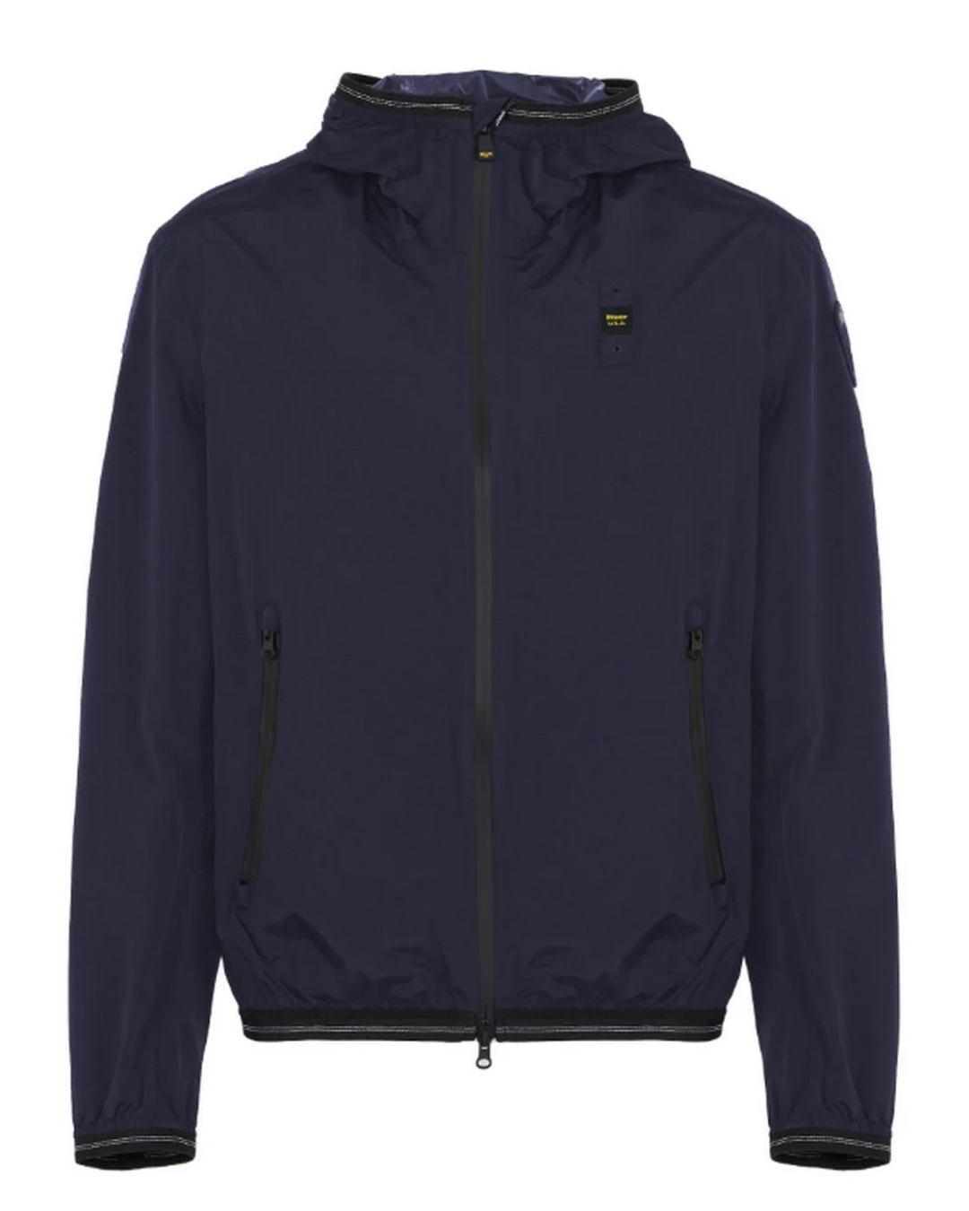 Giacca A Vento Nastrata Farrin da Uomo|Colore:Blu navy