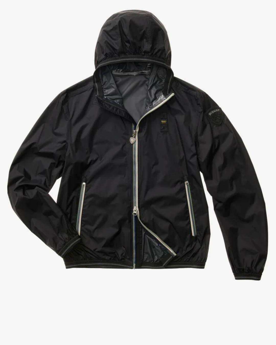 Giacca A Vento Nastrata Dodge da Uomo|Colore:Nero