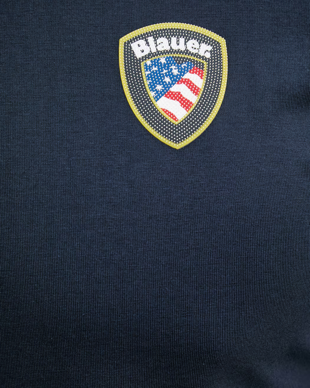 Blauer t-shirt in cotone FAXON|Colore:Blu