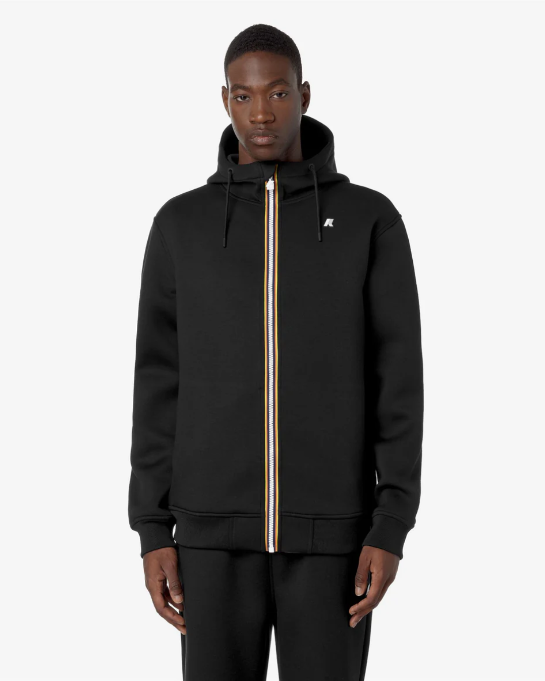 FELPA CON CAPPUCCIO - -RAINER SPACER|Colore:Black pure