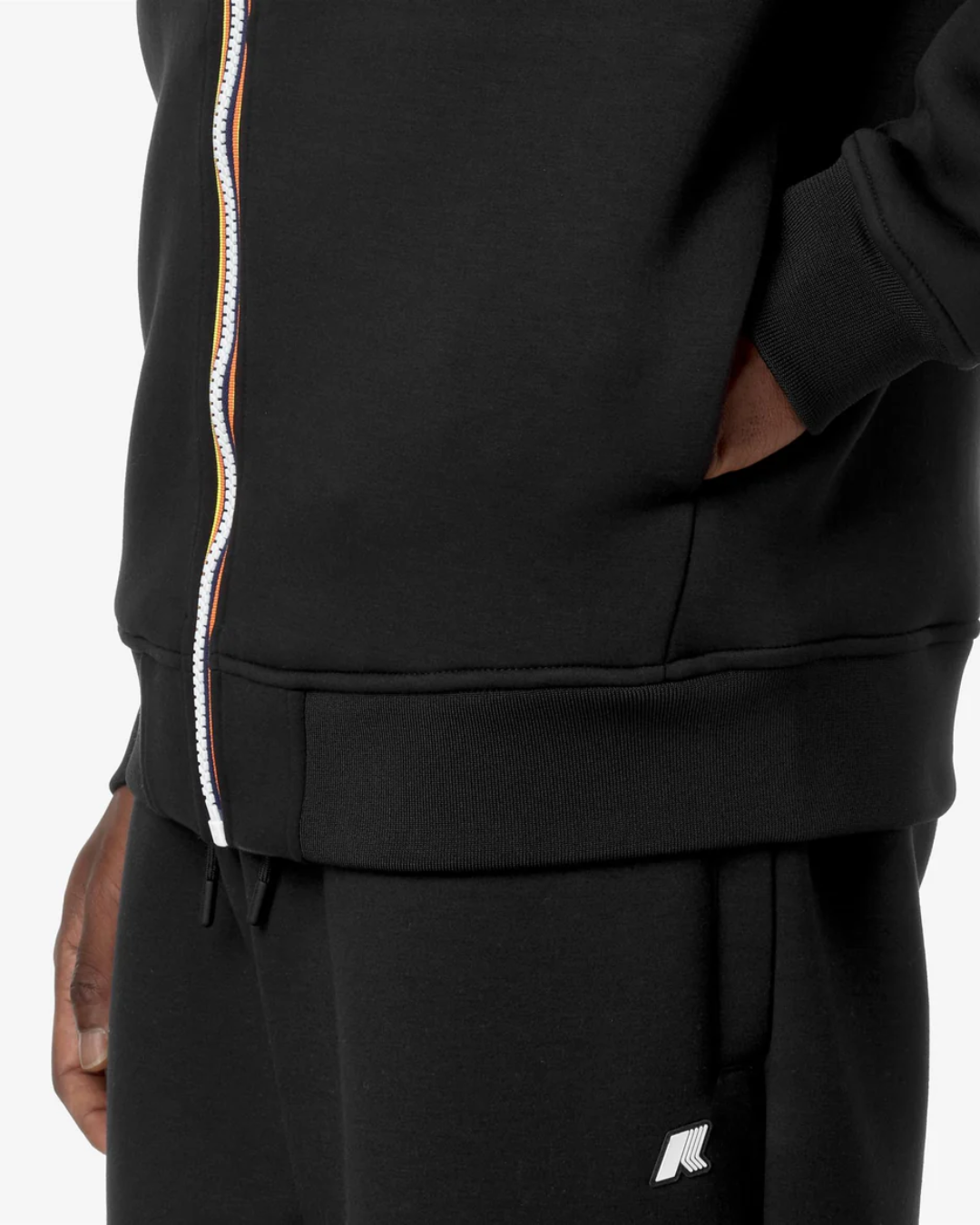 FELPA CON CAPPUCCIO - -RAINER SPACER|Colore:Black pure