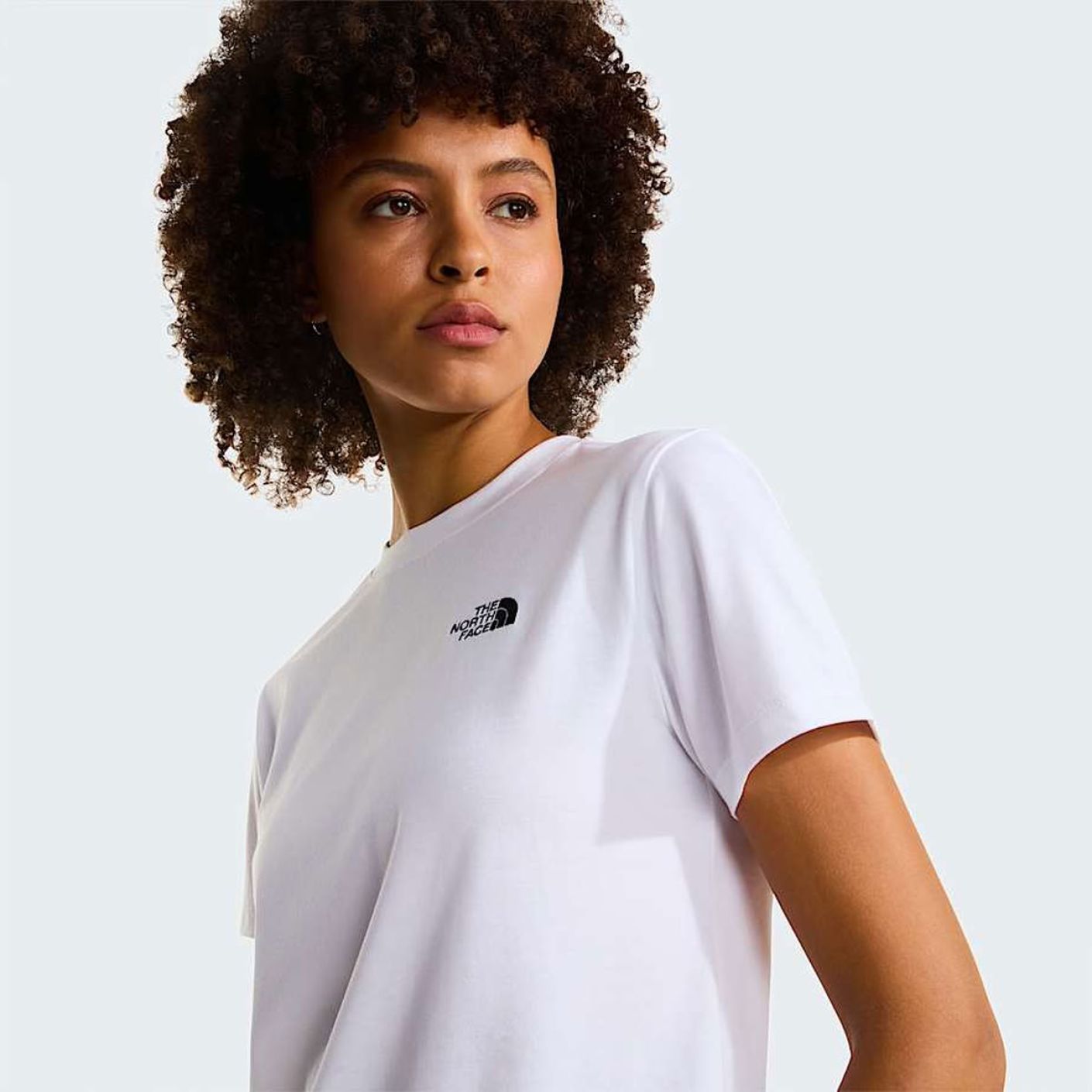 The North Face T-Shirt Evolution Simple Dome Slim |Colore:Tnf white