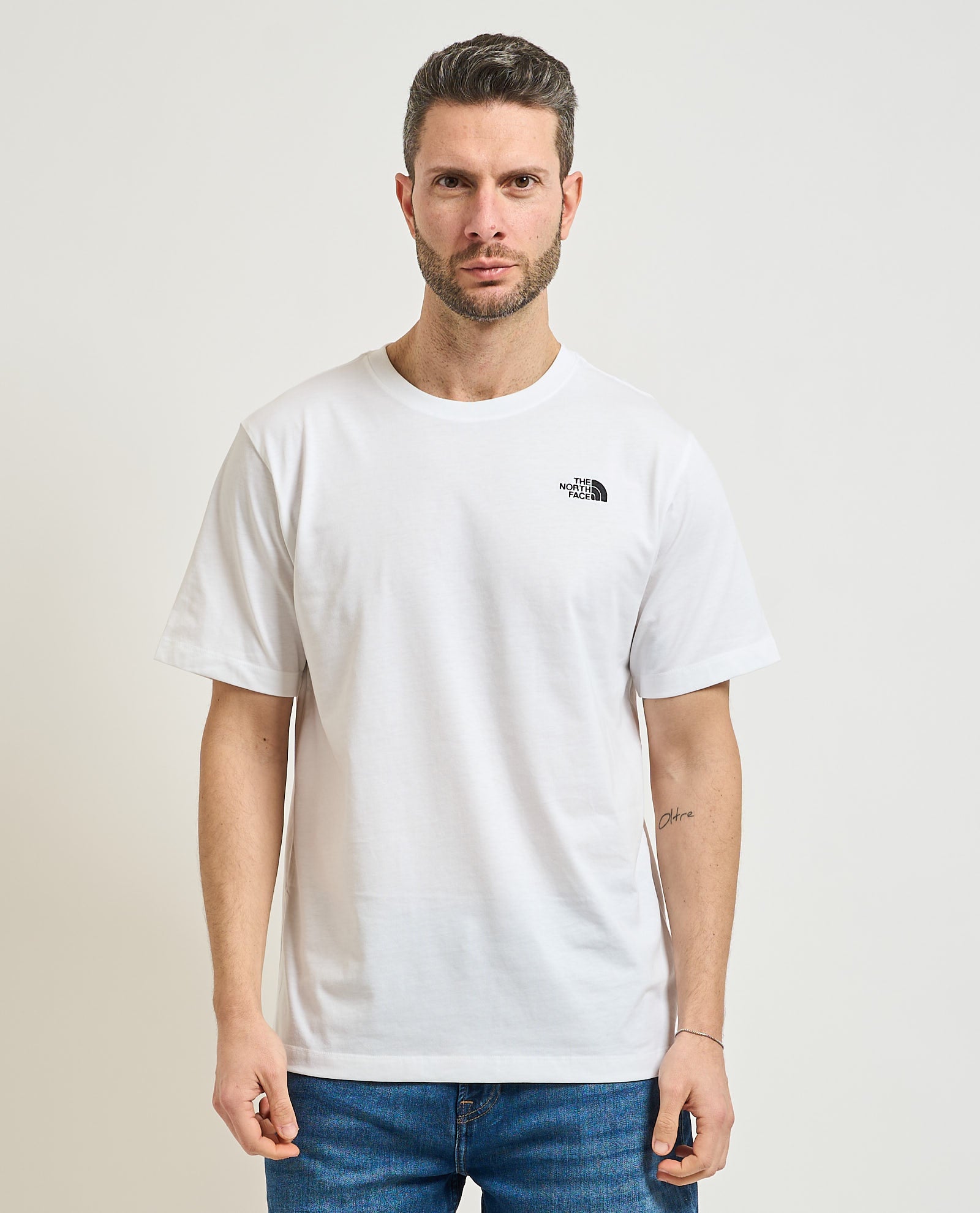 THE NORTH FACE T-shirt Evolution Simple dome |Colore:Tnf white