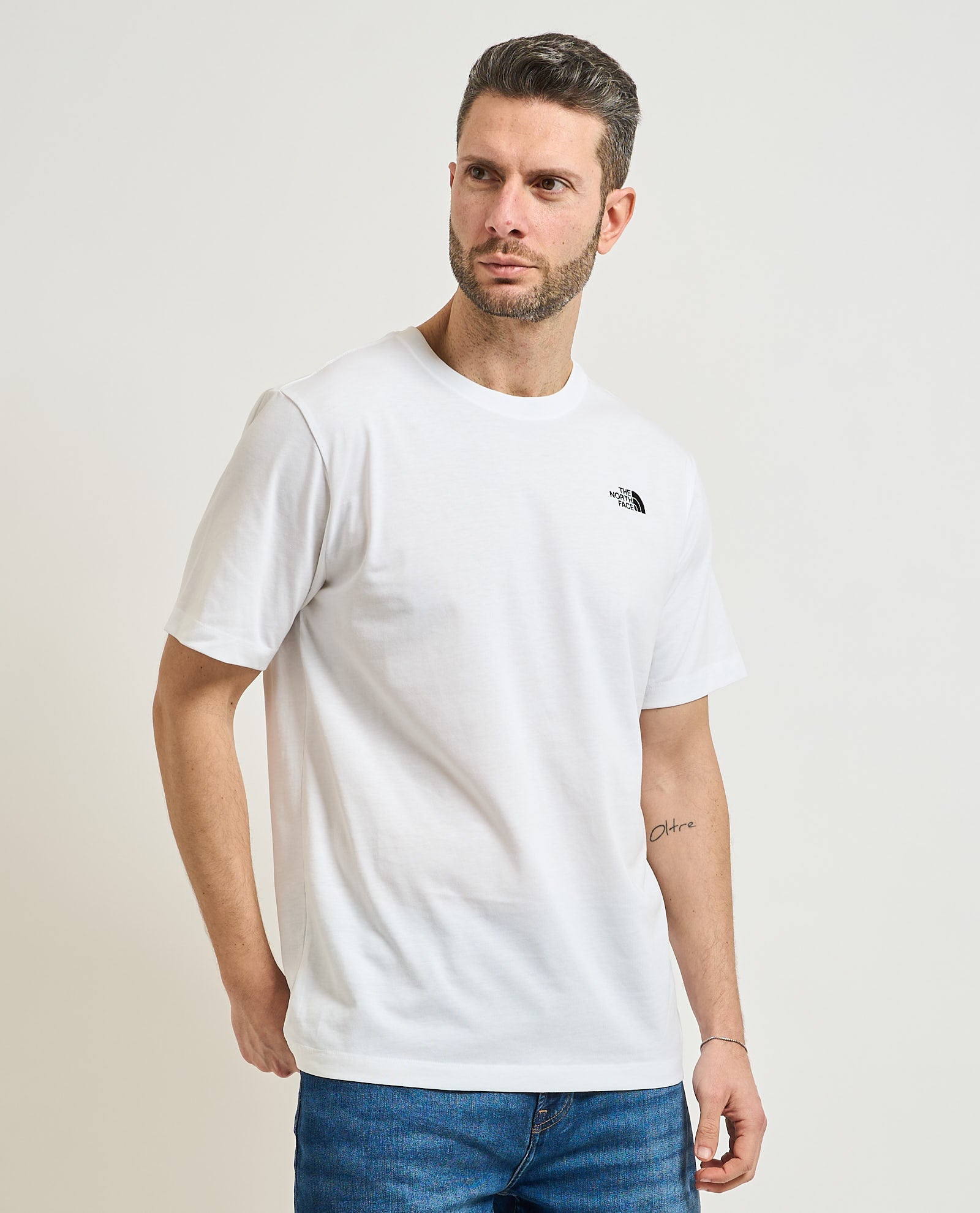 THE NORTH FACE T-shirt Evolution Simple dome |Colore:Tnf white
