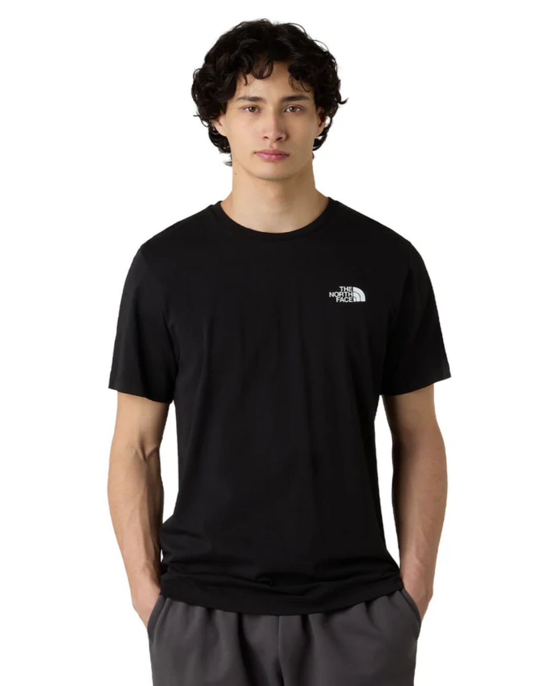 t-shirt Mountain Sketch Regular |Colore:Tnf black