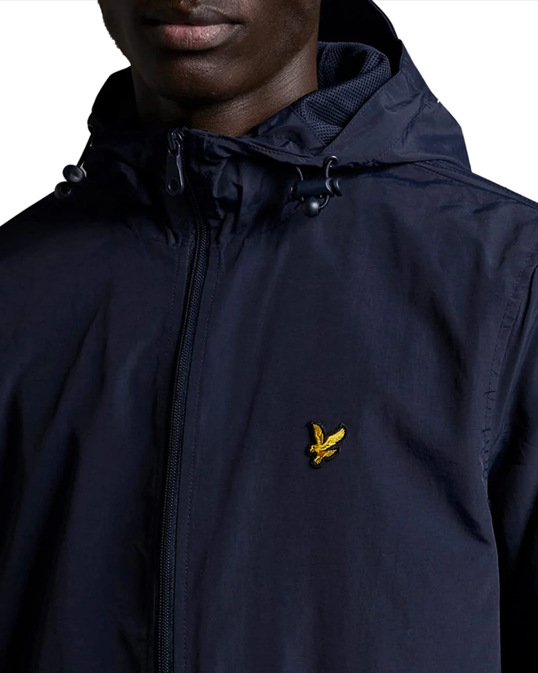 Lyle & Scott Zip Through Hooded Jacket|Colore:Dark navy
