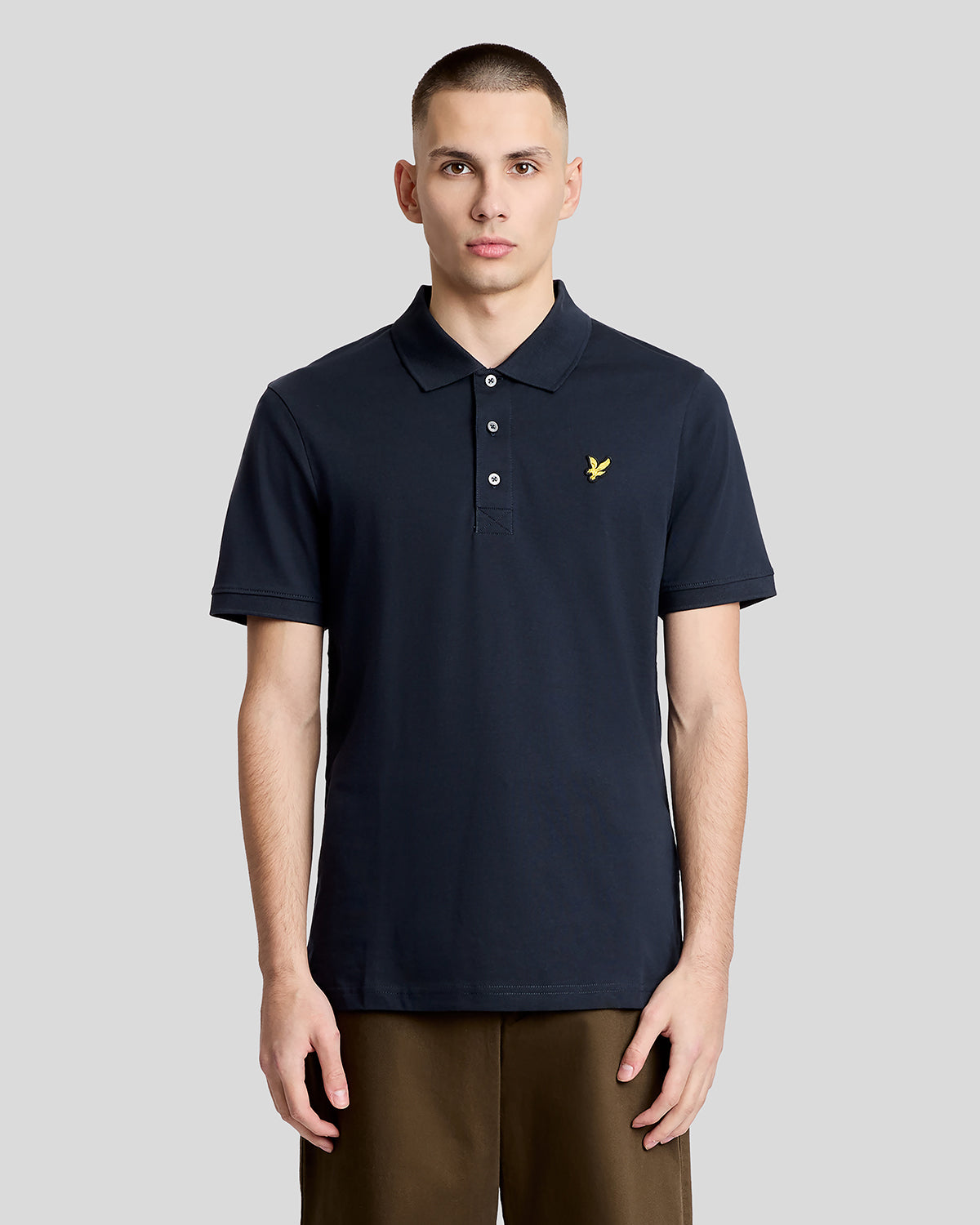 Jersey Polo Shirt|Colore:Dark navy