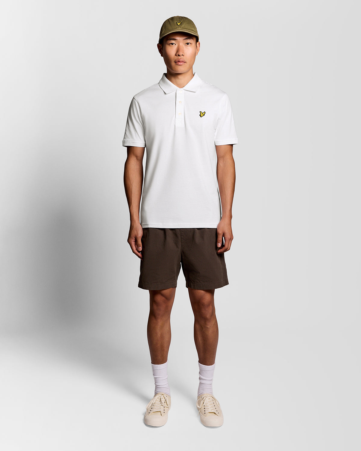 Jersey Polo Shirt|Colore:White