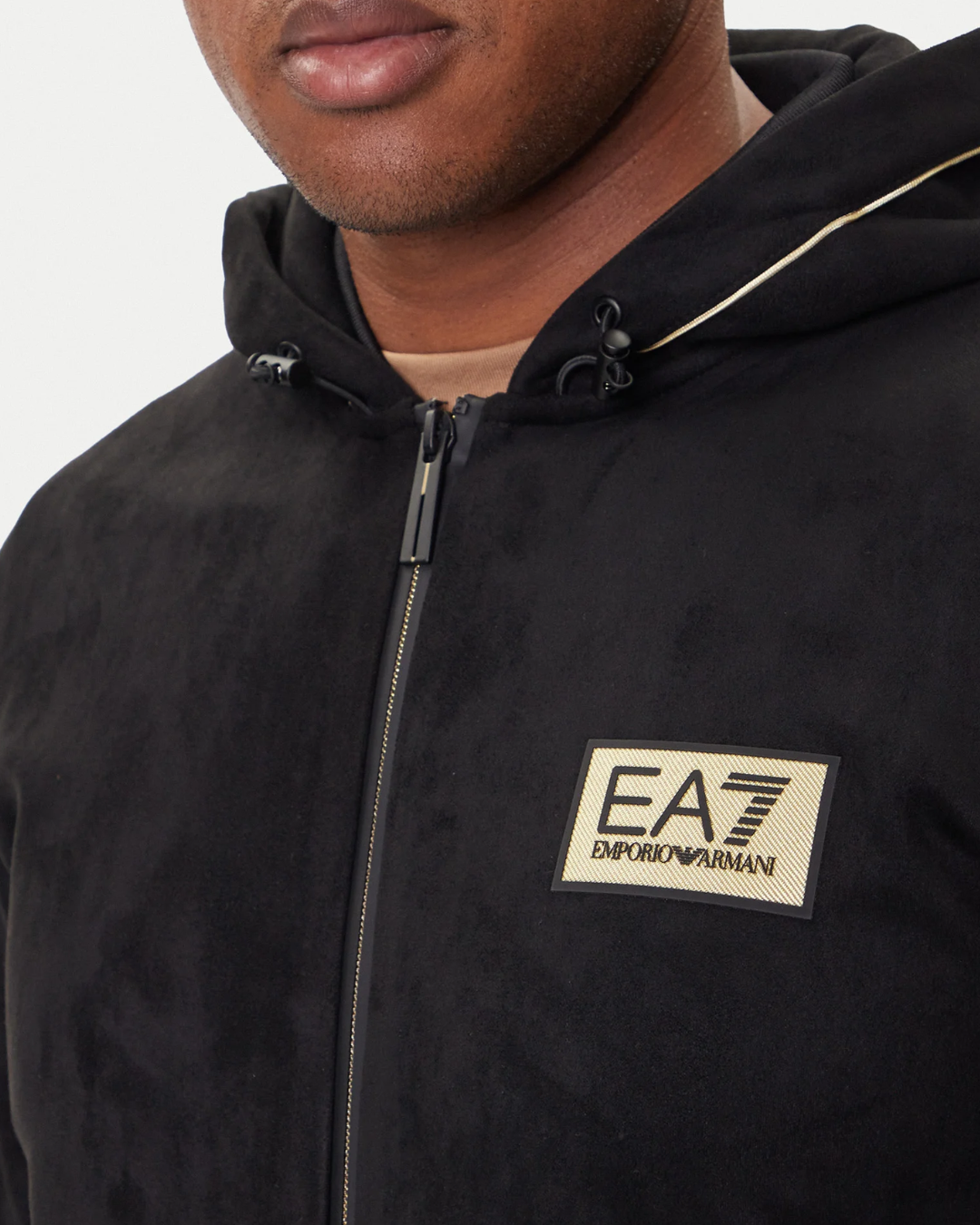 FELPA CON ZIP|Colore:Nero