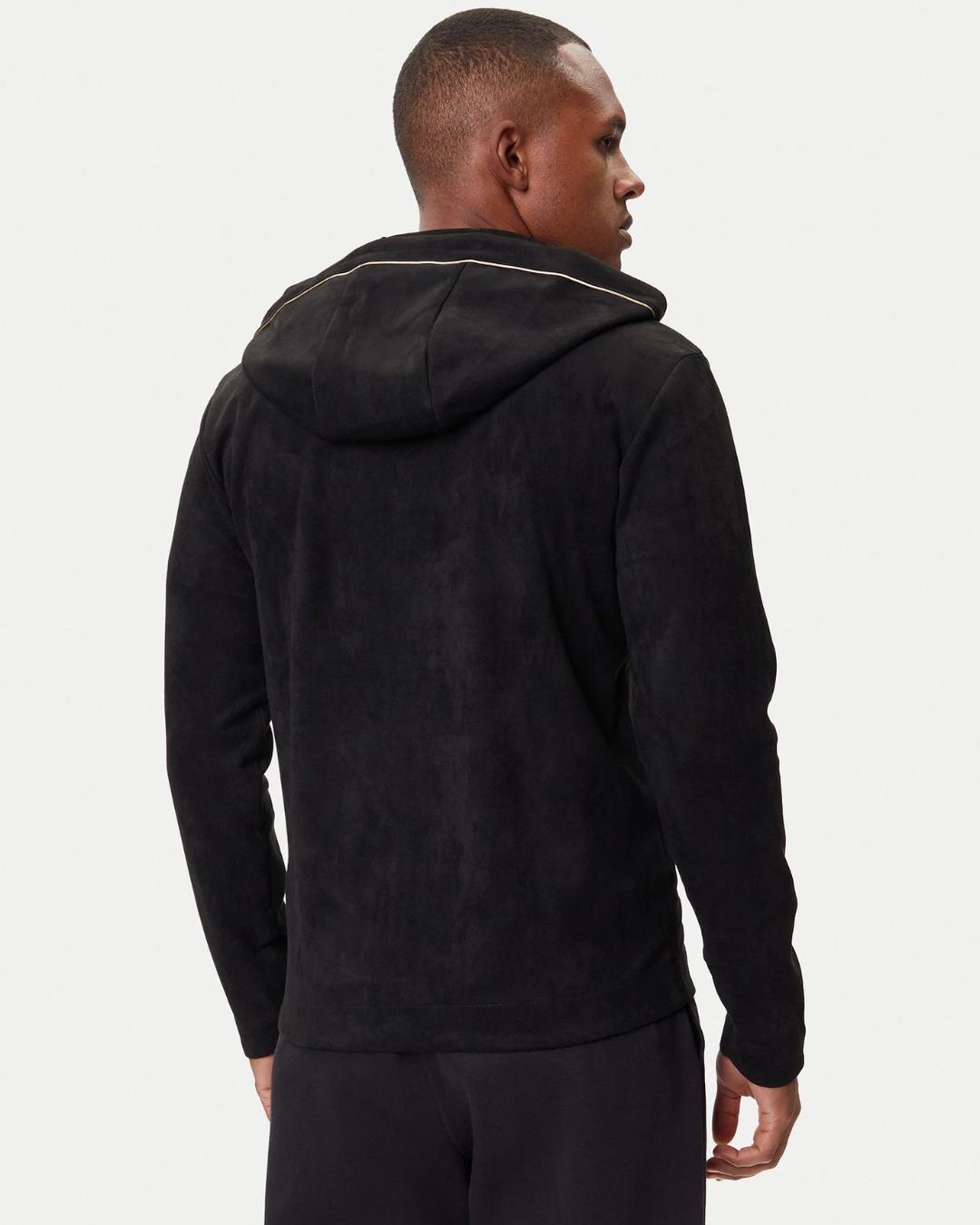 FELPA CON ZIP|Colore:Nero