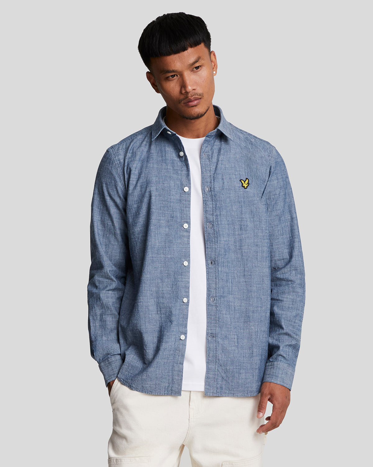 CAMICIA LYLE & SCOTT|Colore:Indigo