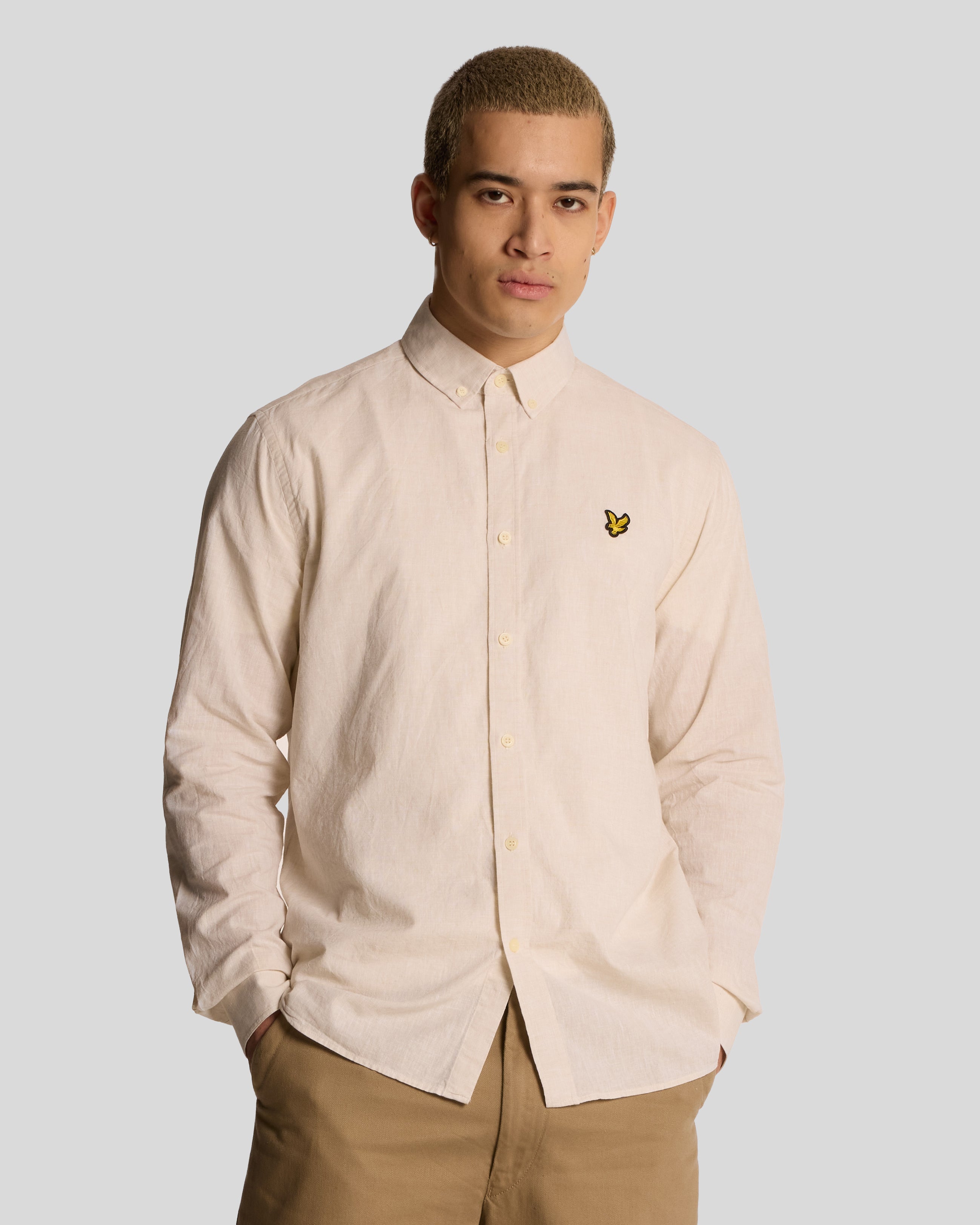 CAMICIA UOMO LYLE & scott|Colore:Luna