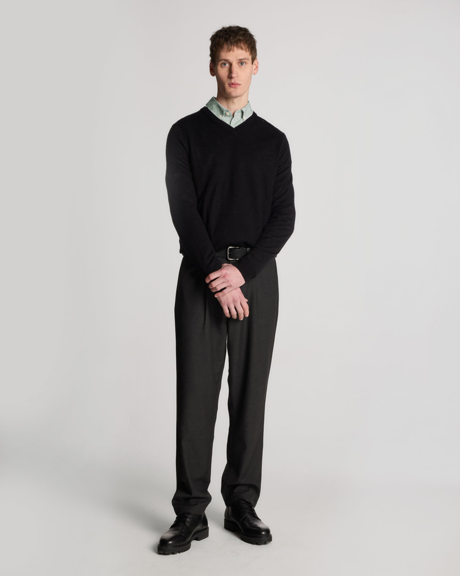CAMICIA UOMO LYLE & scott|Colore:Green mercurial