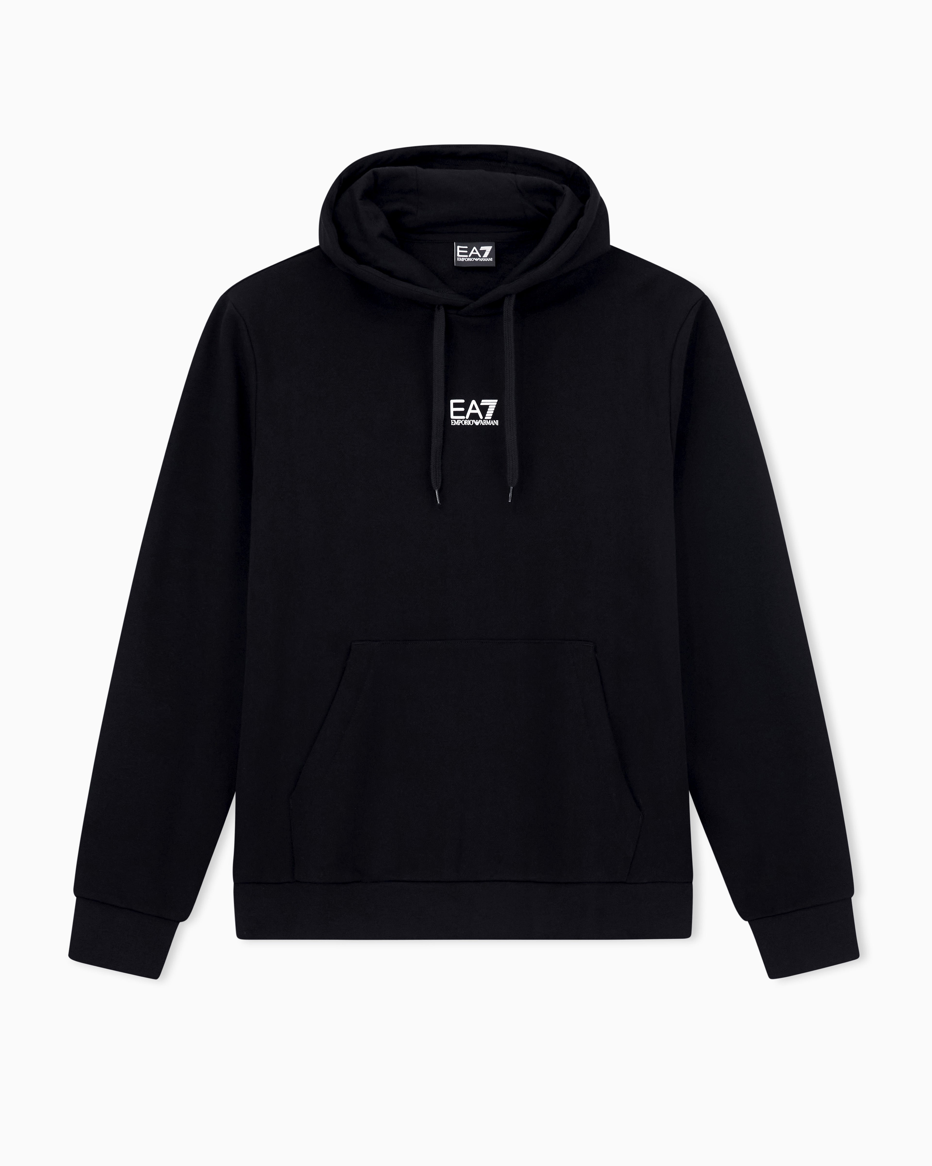 FELPA CON CAPPUCCIO |Colore:Nero