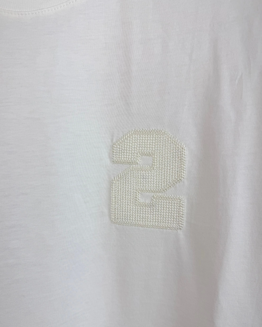 T-SHIRT NUMBER TWO|Colore:Bianco