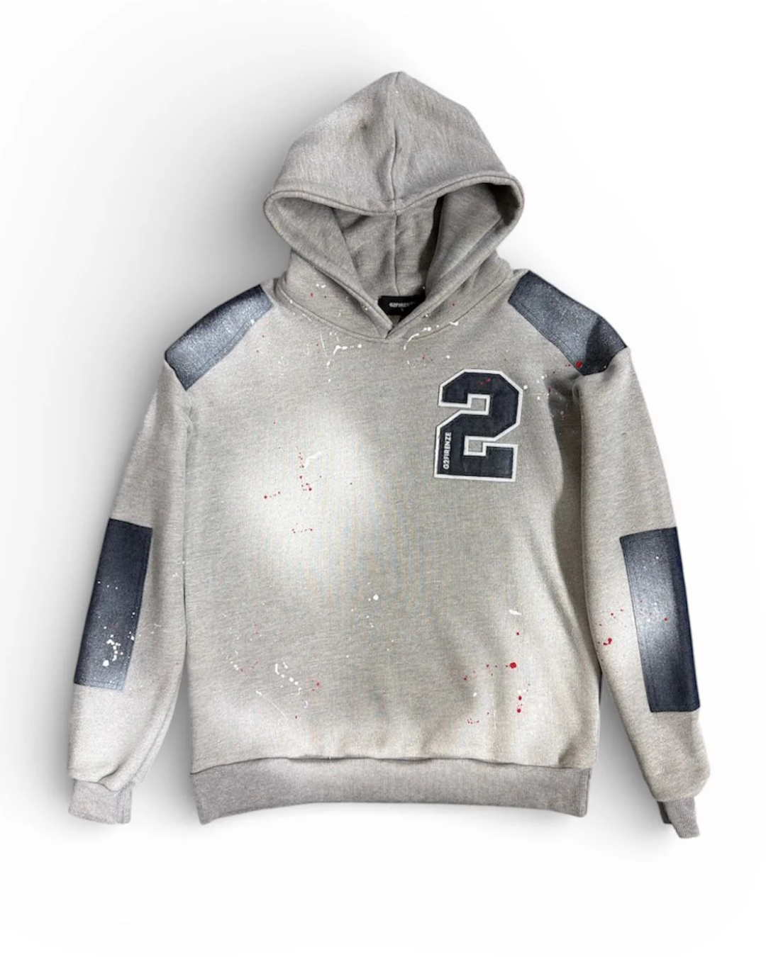 FELPA UOMO DENIM CAPPUCCIO|Colore:Grigio chiaro melange