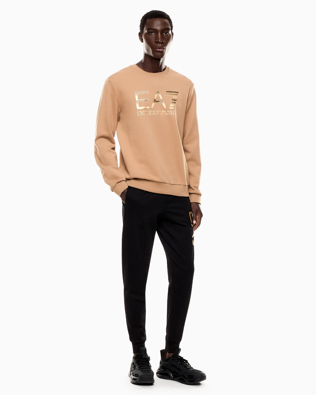 FELPA GIROCOLLO|Colore:Beige