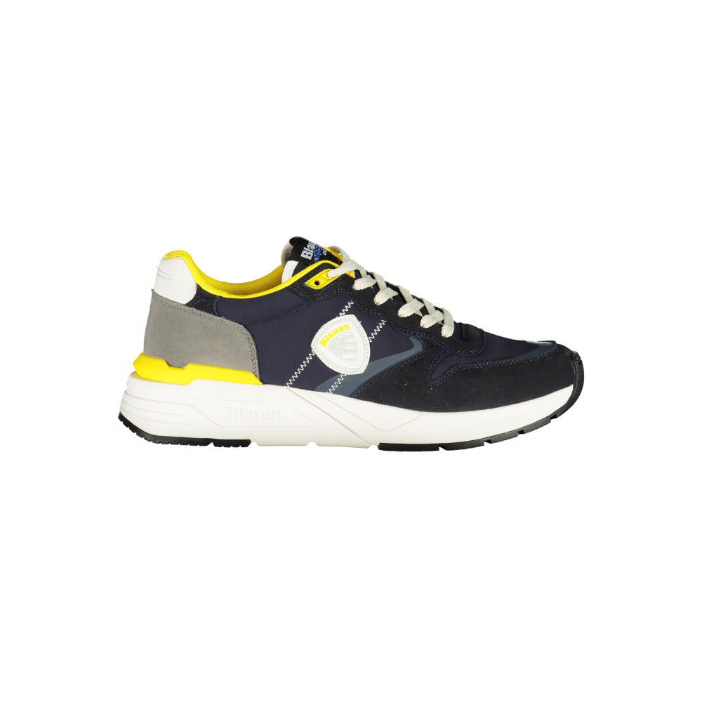 BLAUER SNEAKER RAY01 NAVY|Colore:Navy/yellow