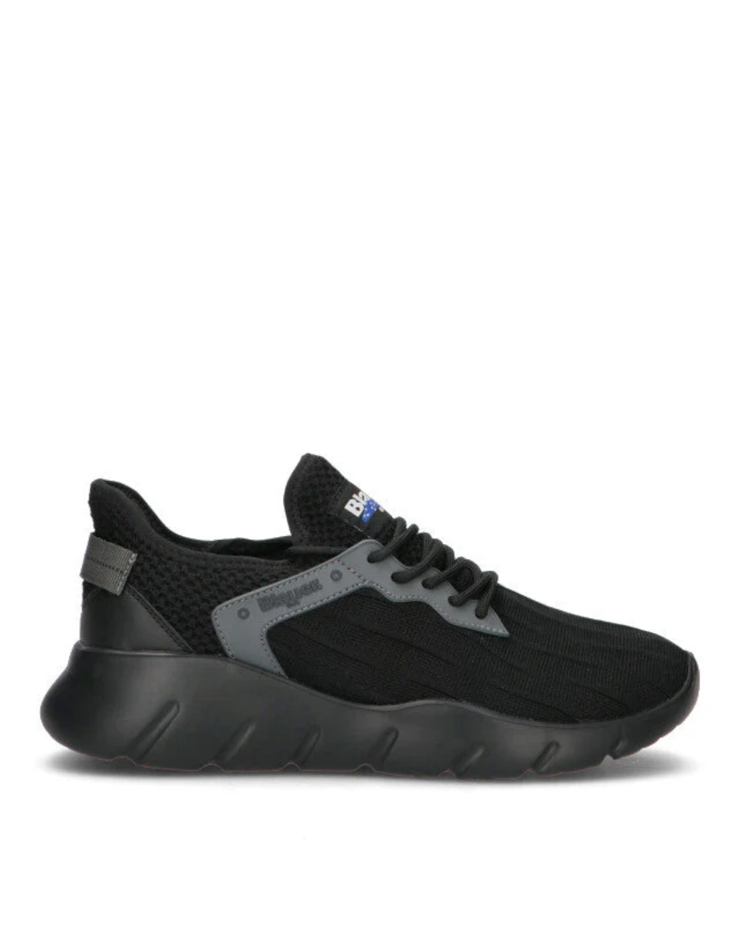 Blauer Sneakers Hulett Uomo Bianco, S4HULETT01 KNI|Colore:Black/black