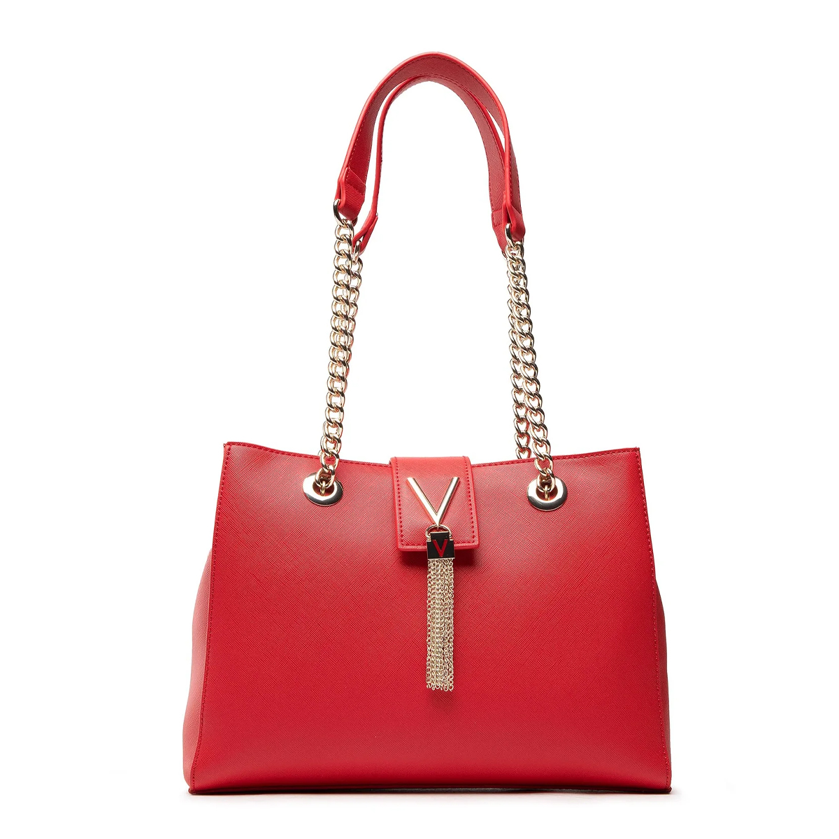 BORSA A SPALLA VALENTINO "DIVINA"|Colore:Rosso