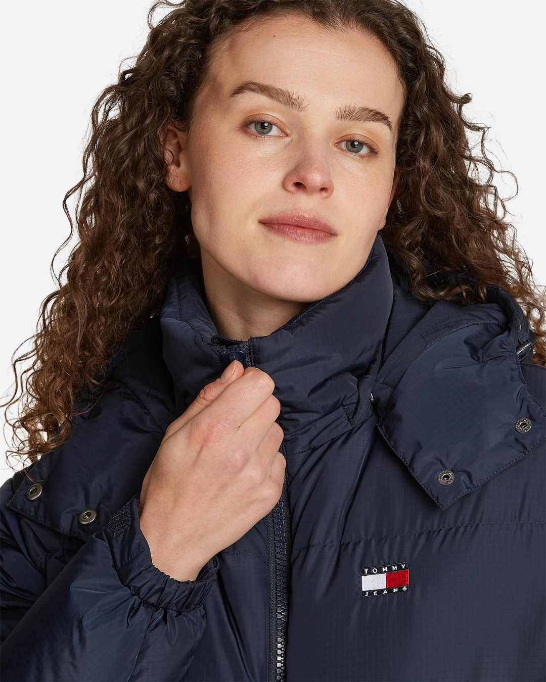 PIUMINO DONNA CROP ALASKA - TOMMI HILFIGER|Colore:Blu