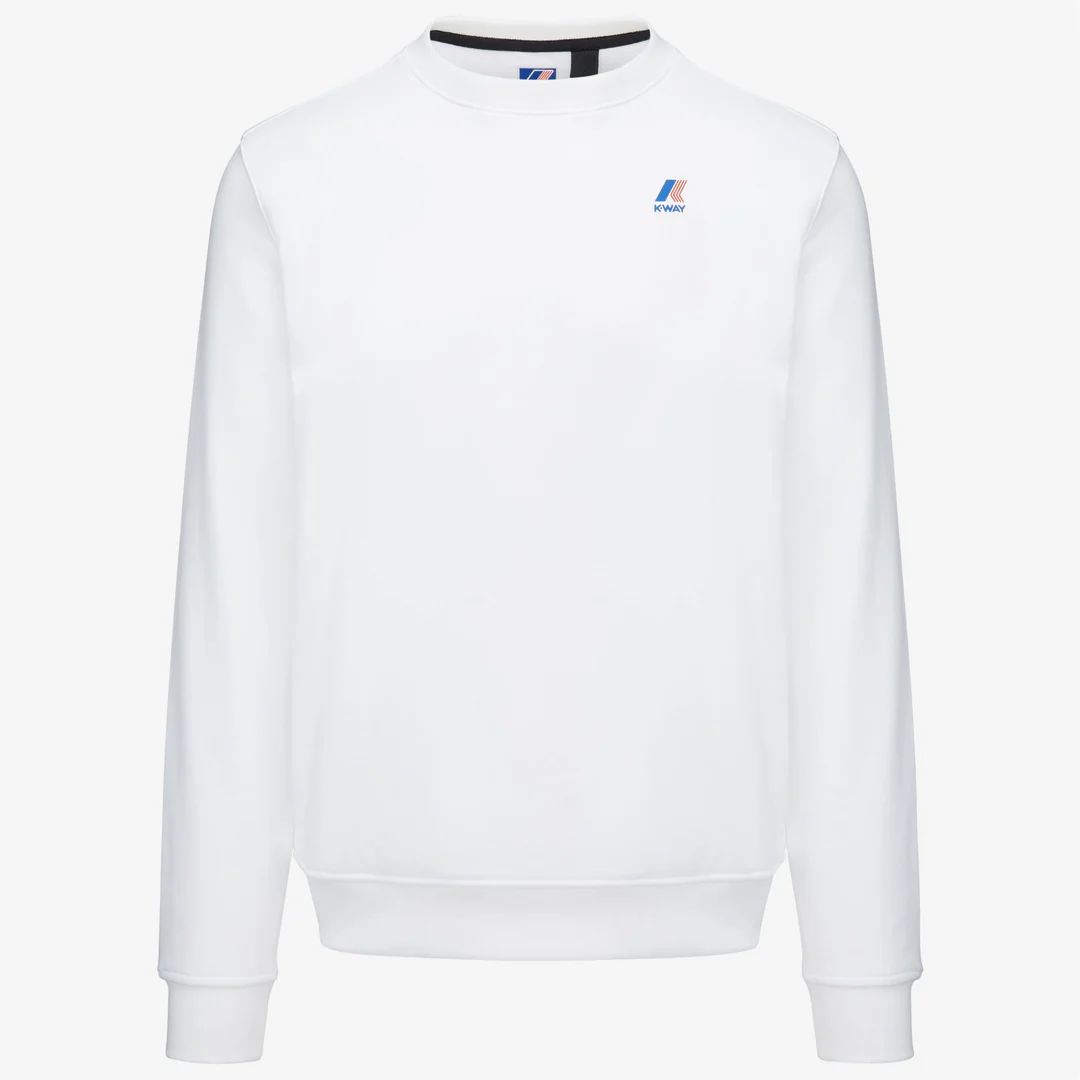 FELPA GIROCOLO - LE VRAI AUGUSTE |Colore:Bianco