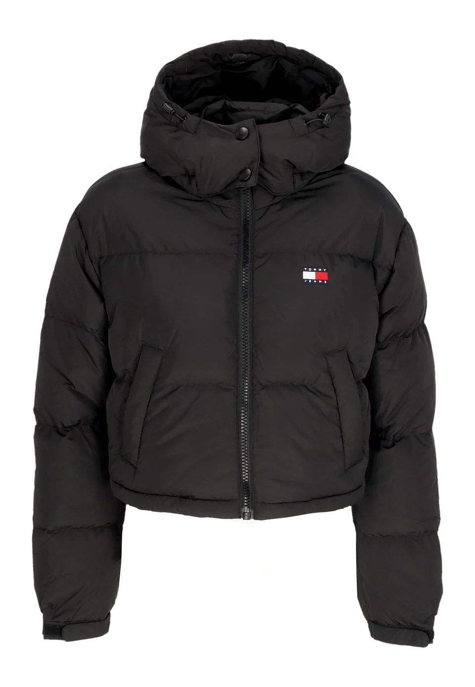 PIUMINO DONNA CROP ALASKA - TOMMI HILFIGER|Colore:Nero