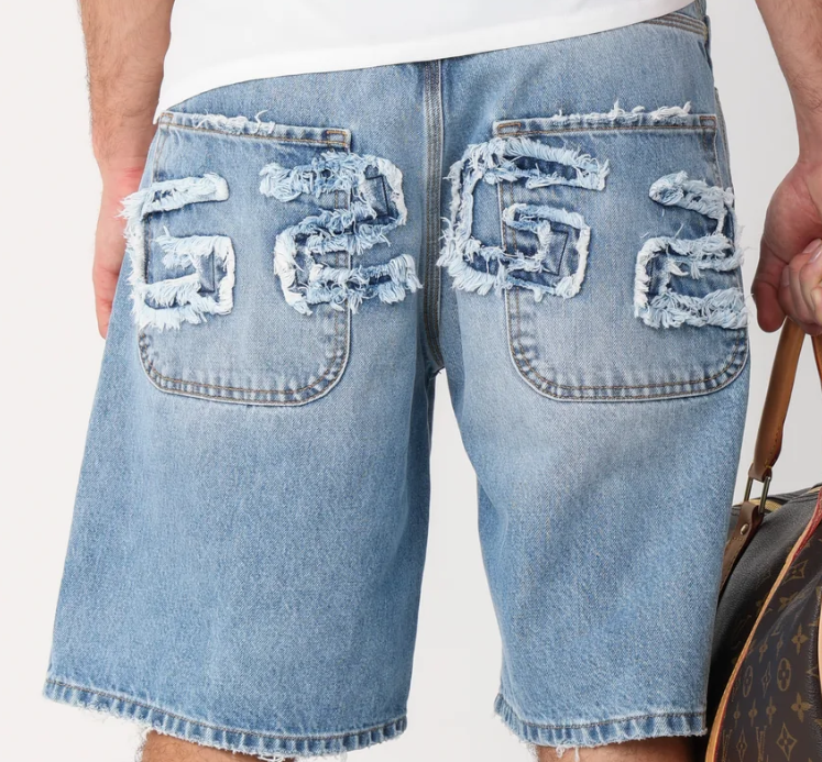 SHORT DENIM|Colore:Denim