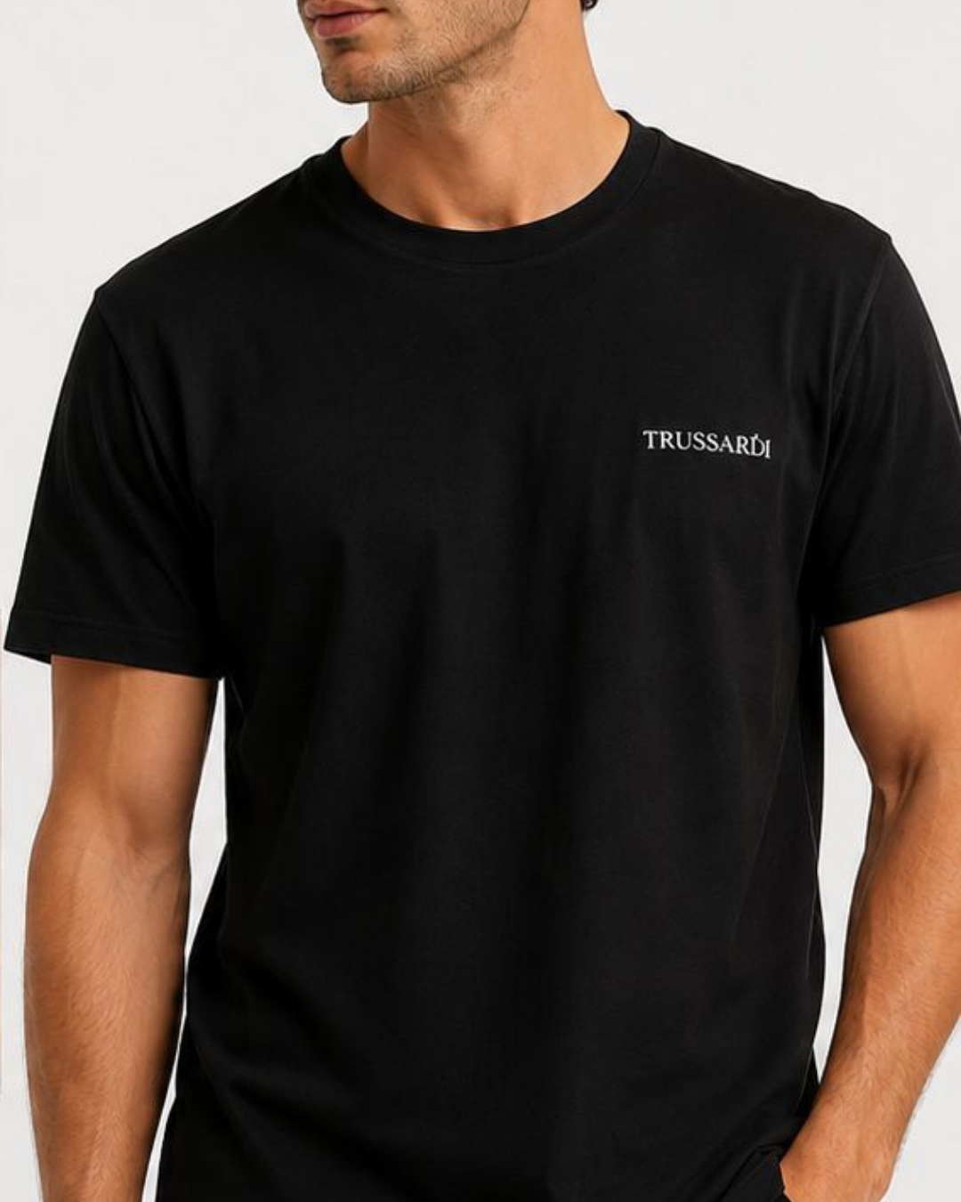 TRUSSARDI T-Shirt Uomo|Colore:Nero