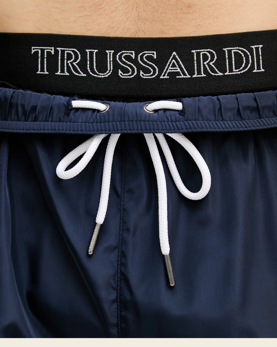 Trussardi pantaloncini da bagno da uomo|Colore:Navy