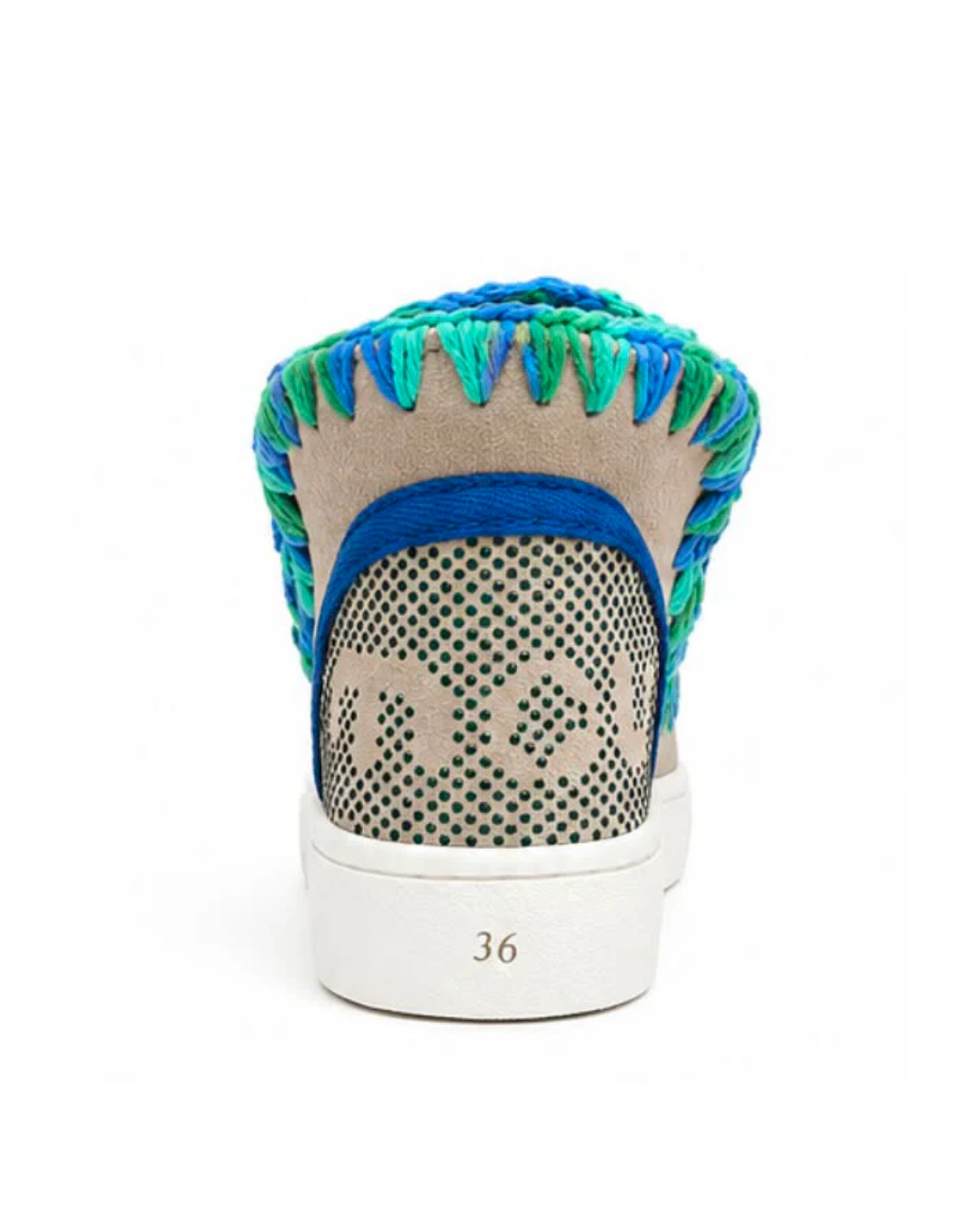 Summer Eski sneaker perf logo|Colore:Azzurra-beige