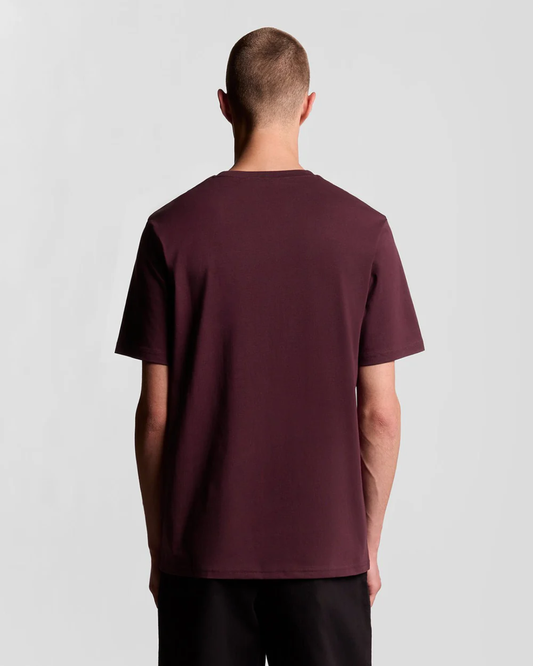 T-SHIRT UOMO LYLE & SCOTT|Colore:Burgundy