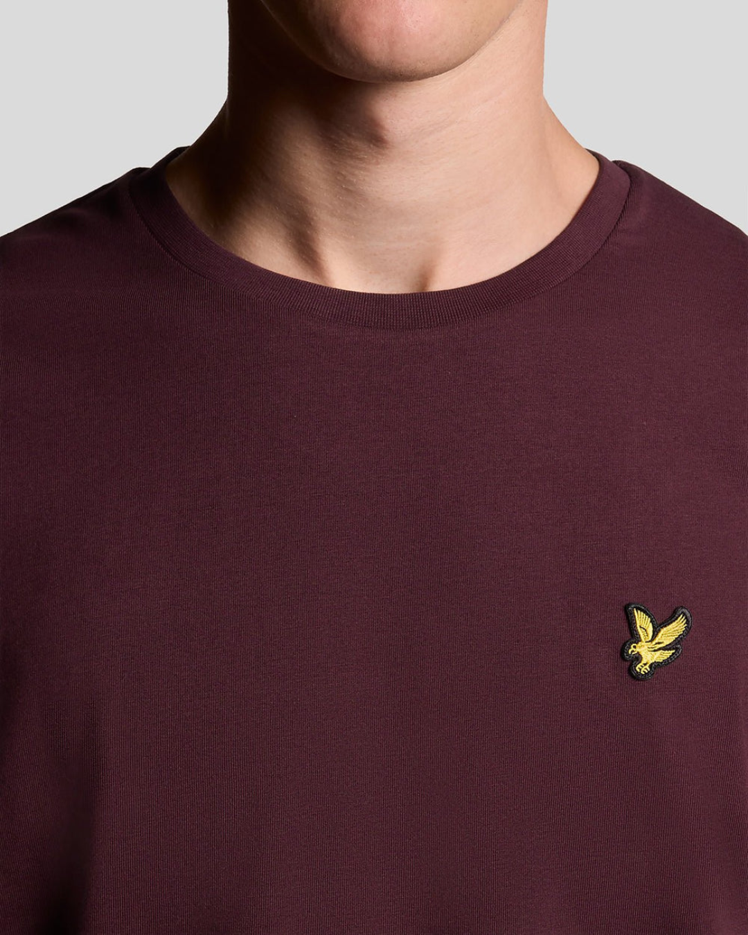 T-SHIRT UOMO LYLE & SCOTT|Colore:Burgundy