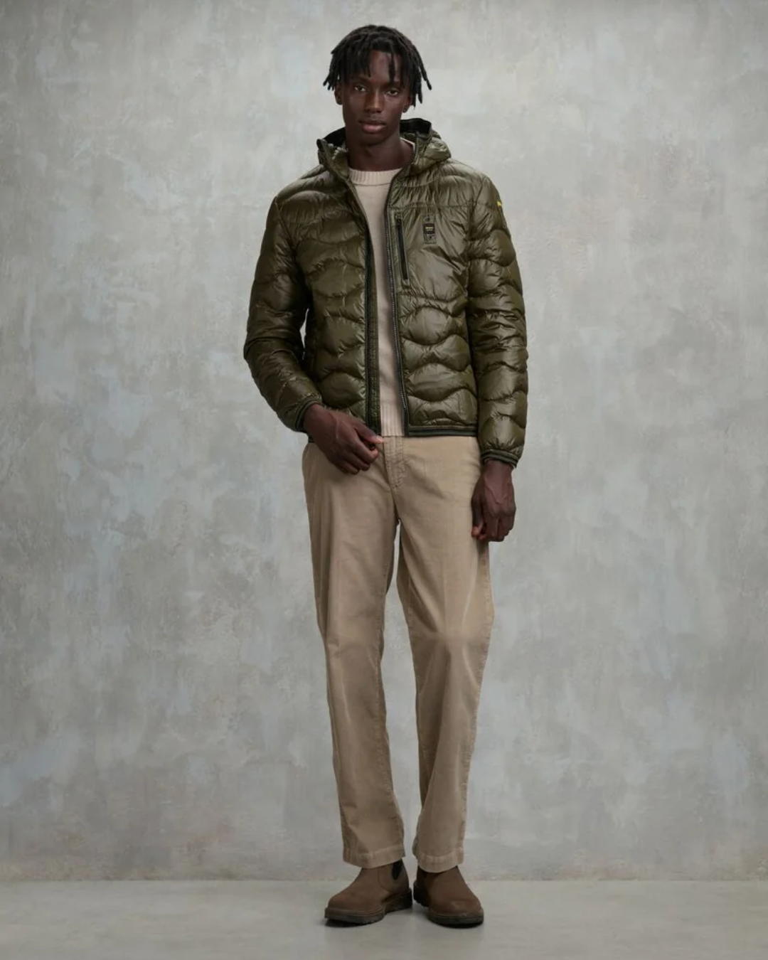 PIUMINO AD ONDE WAVE|Colore:Verde