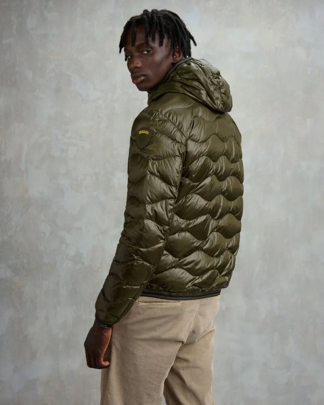 PIUMINO AD ONDE WAVE|Colore:Verde