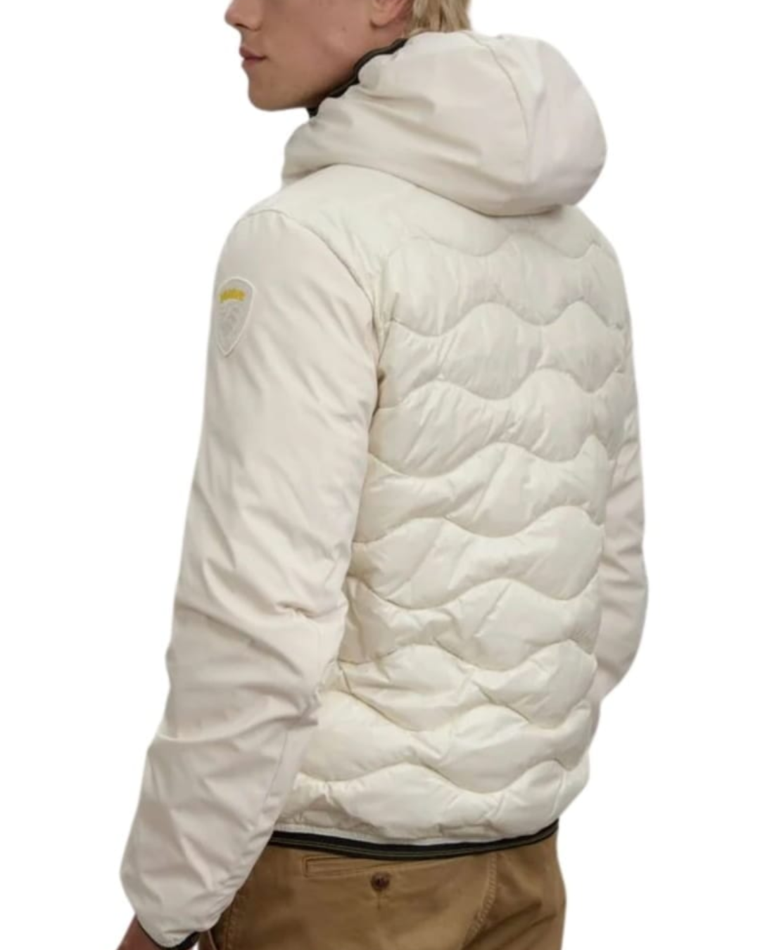 PIUMINO UOMO IMBOTTITURA MISTA ALBERT|Colore:Bianco