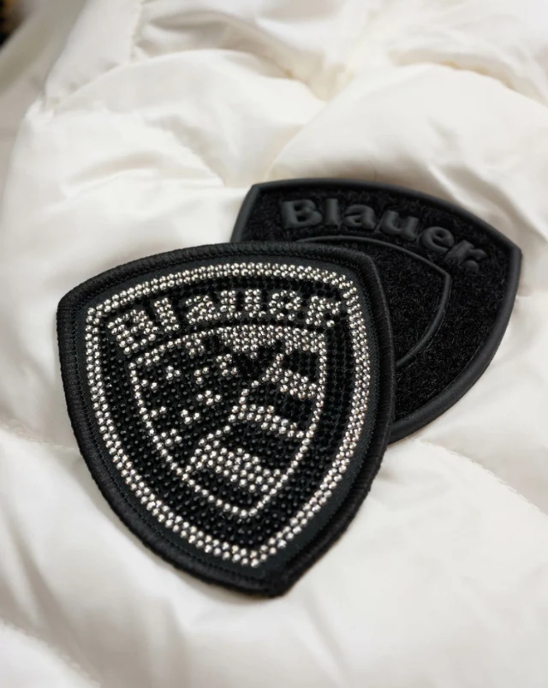 blauer giubbino donna |Colore:Bianco