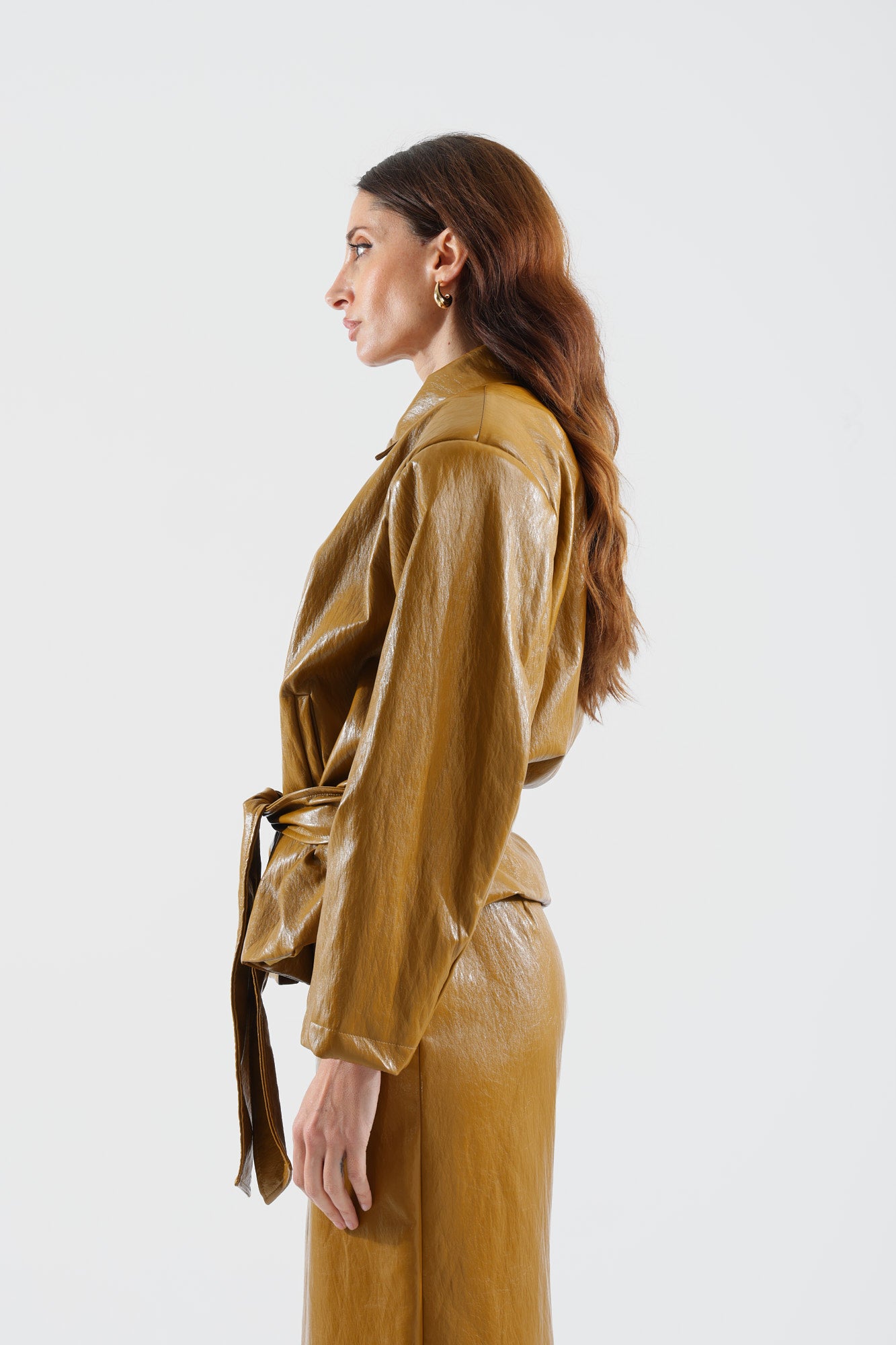 Giacca con spalline|Colore:Olio