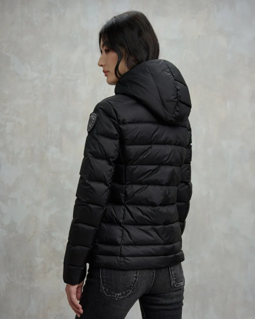 PIUMINO SFIANCATO CHARME|Colore:Nero