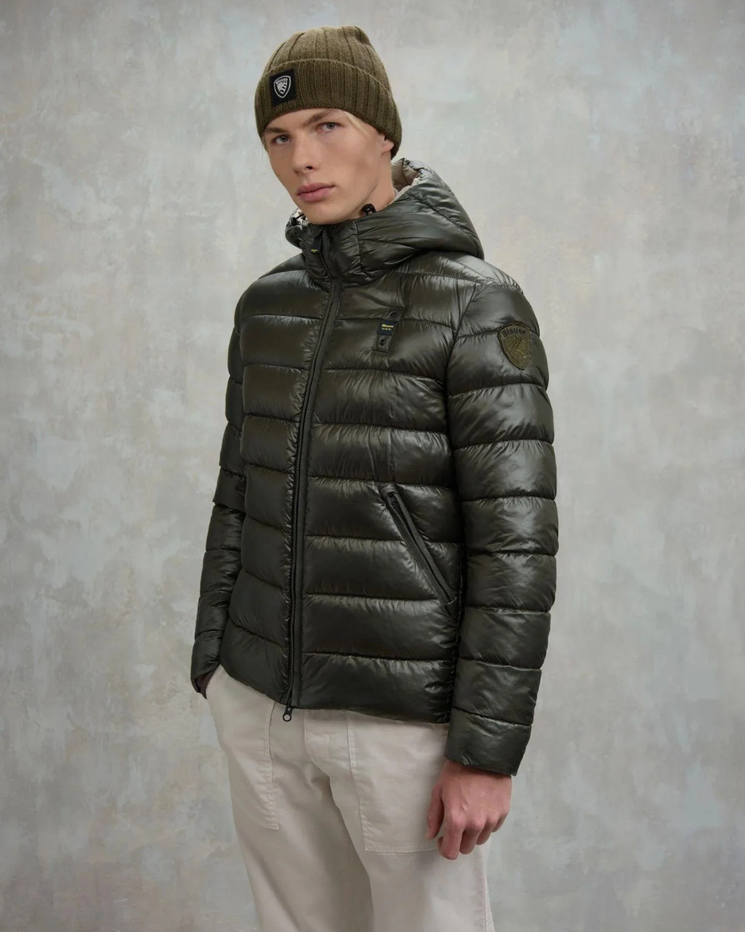 GIUBBOTTO BLAUER INVERNALE ADAMS|Colore:Verde