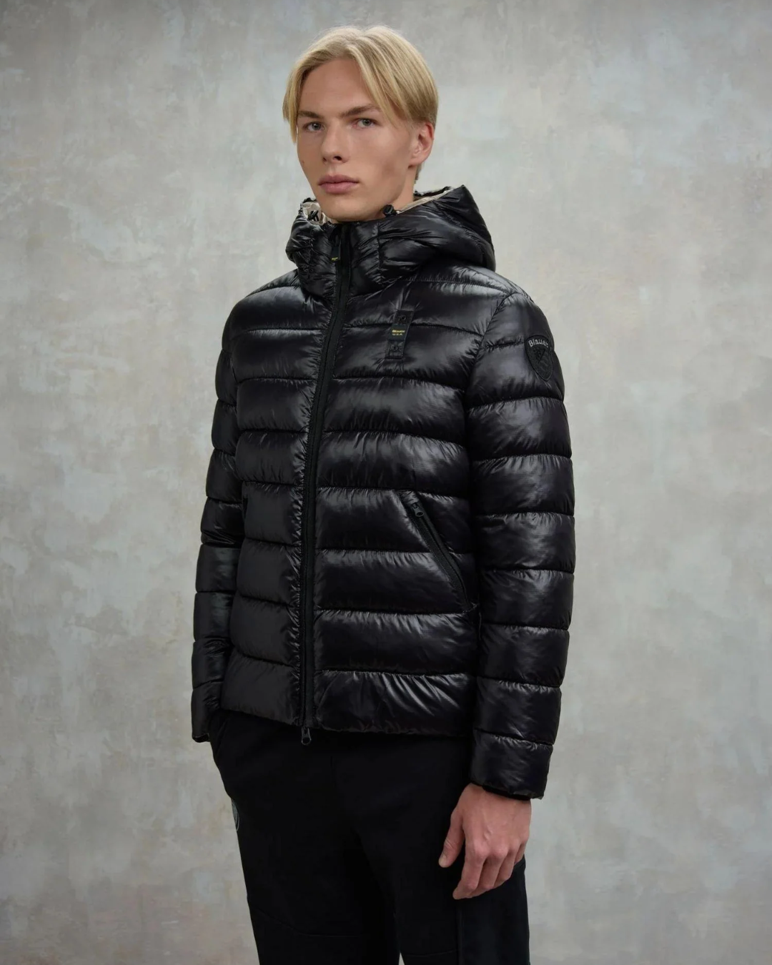 GIUBBOTTO BLAUER INVERNALE ADAMS|Colore:Nero