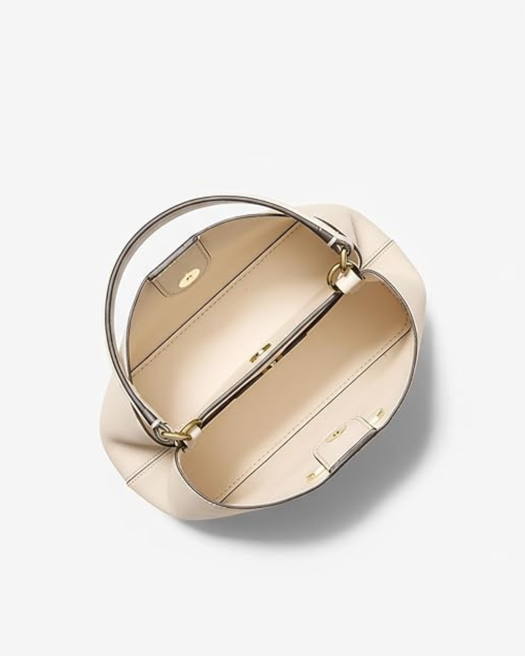BORSA A MANO MICHAEL KORS - PRATT|Colore:Crema