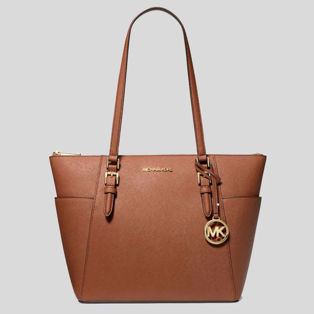 BORSA TOTE MICHAEL KORS - CHARLOTTE |Colore:Luggage