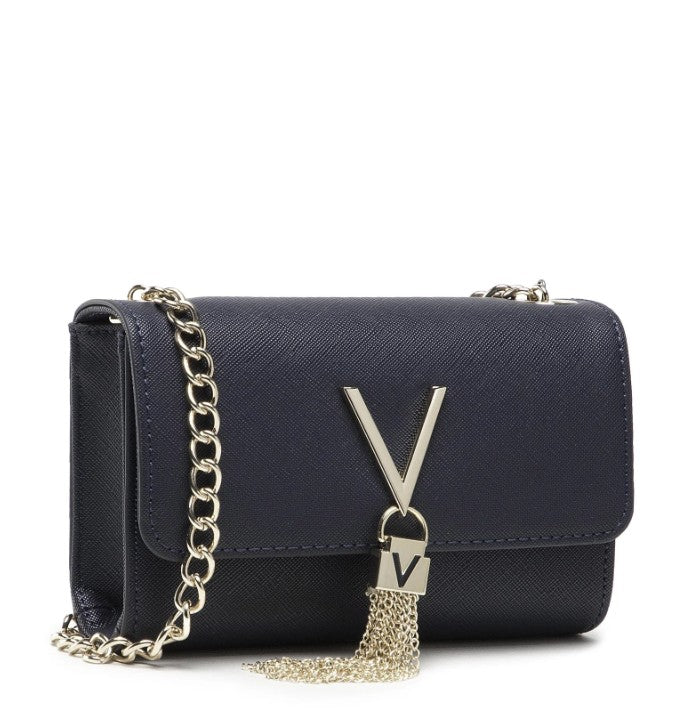 BORSA TRACOLLA VALENTINO - DIVINA |Colore:Blu