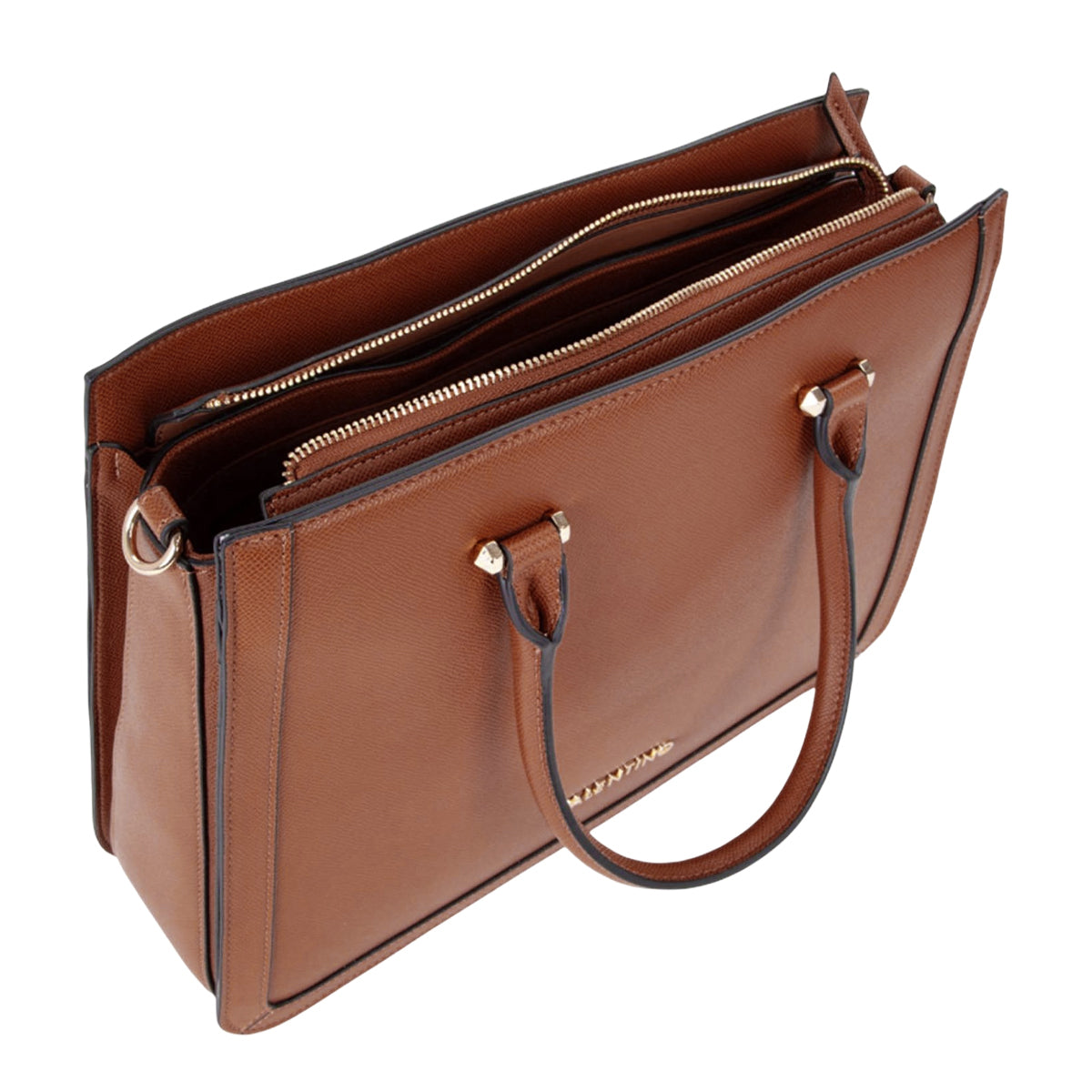 BORSA A MANO VALENTINO |Colore:Cuoio